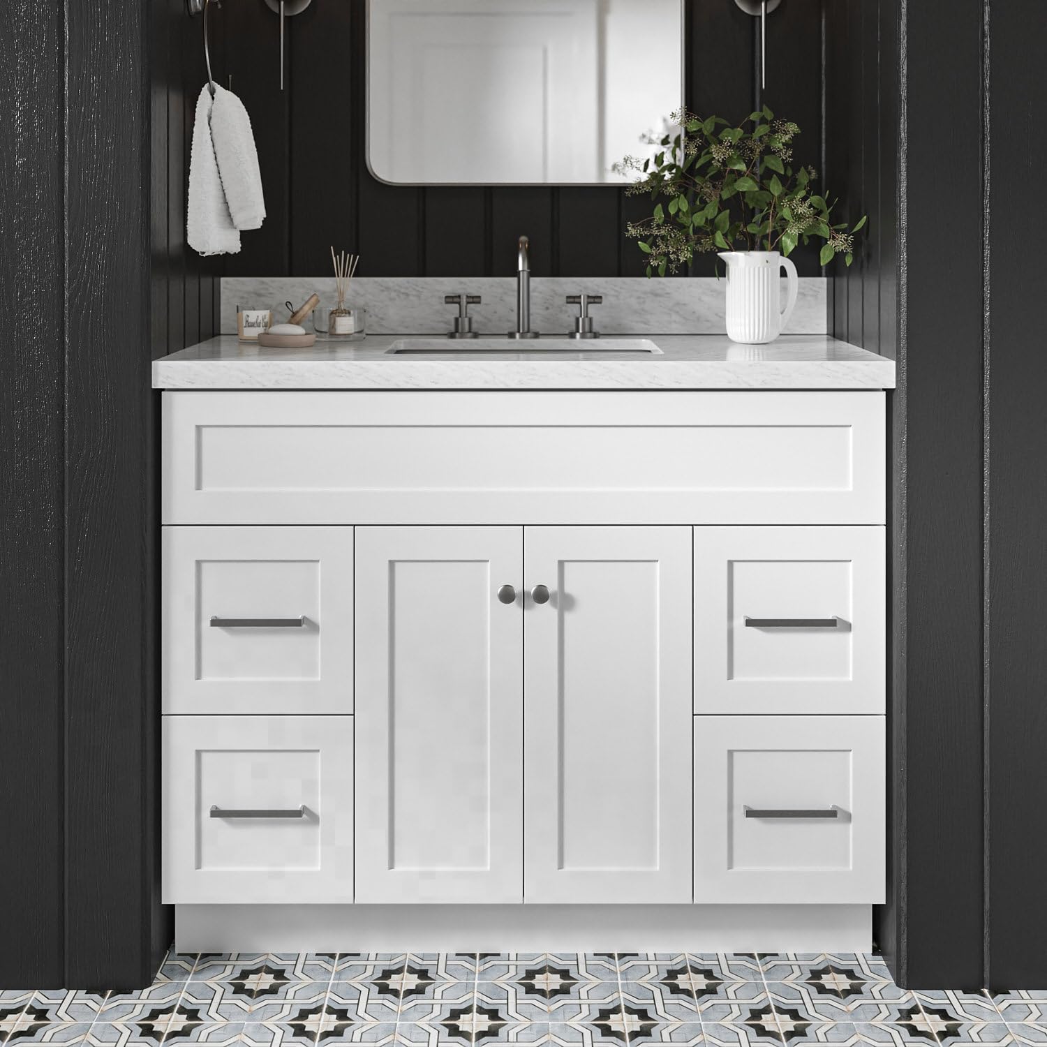 DKB Bradford 42 bathroom vanity worth it,should I buy the DKB Bradford vanity,DKB Bradford vs other vanities,DKB Bradford 42 pros cons,best 42 inch bathroom vanity,DKB Bradford vanity honest assessment - detailed features and technical specifications