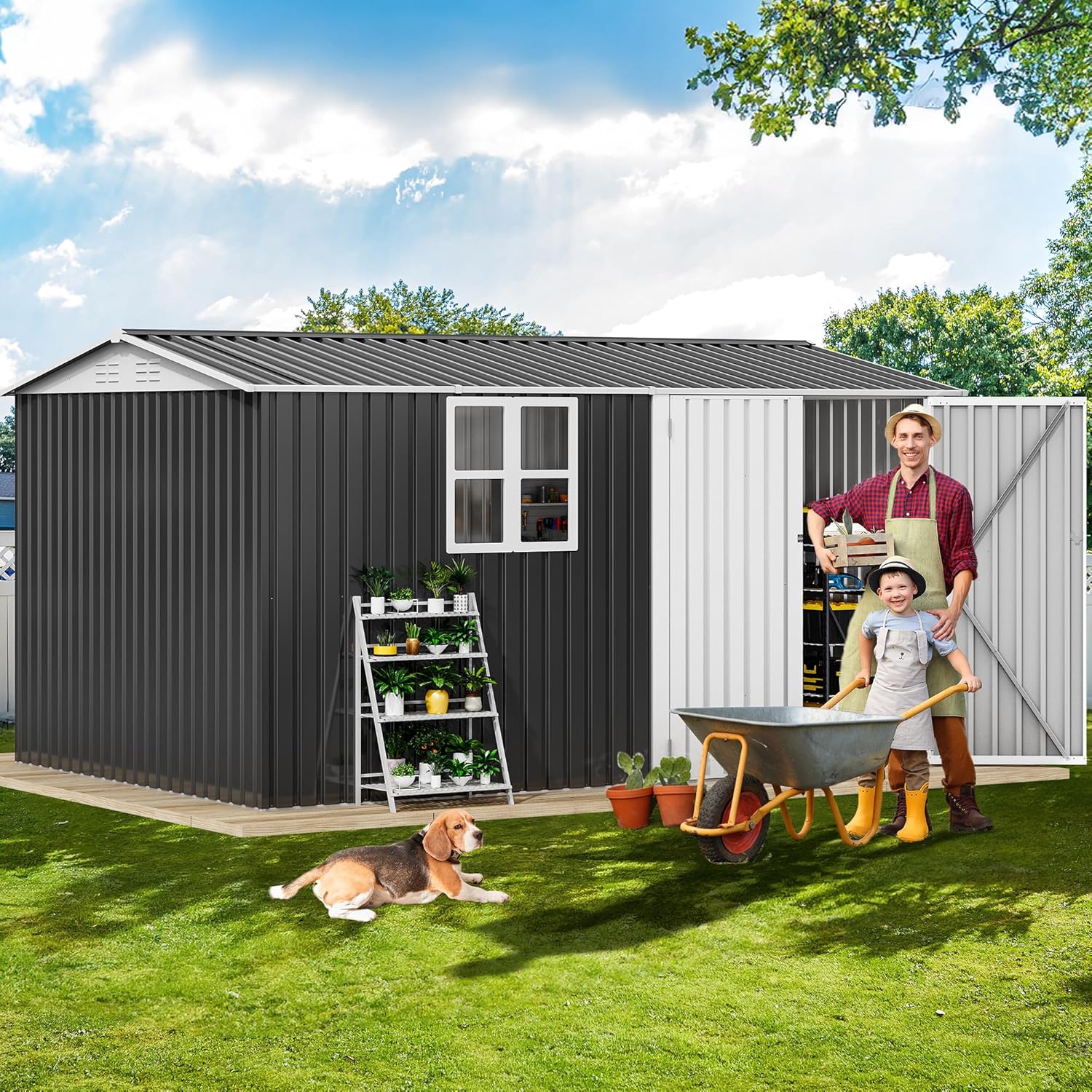 Step-by-step guide for DWVO 12x8ft storage shed worth it,DWVO 12x8 shed pros cons,best large outdoor storage shed,DWVO steel shed honest opinion,should I buy DWVO storage shed,DWVO shed vs other brands - complete tutorial