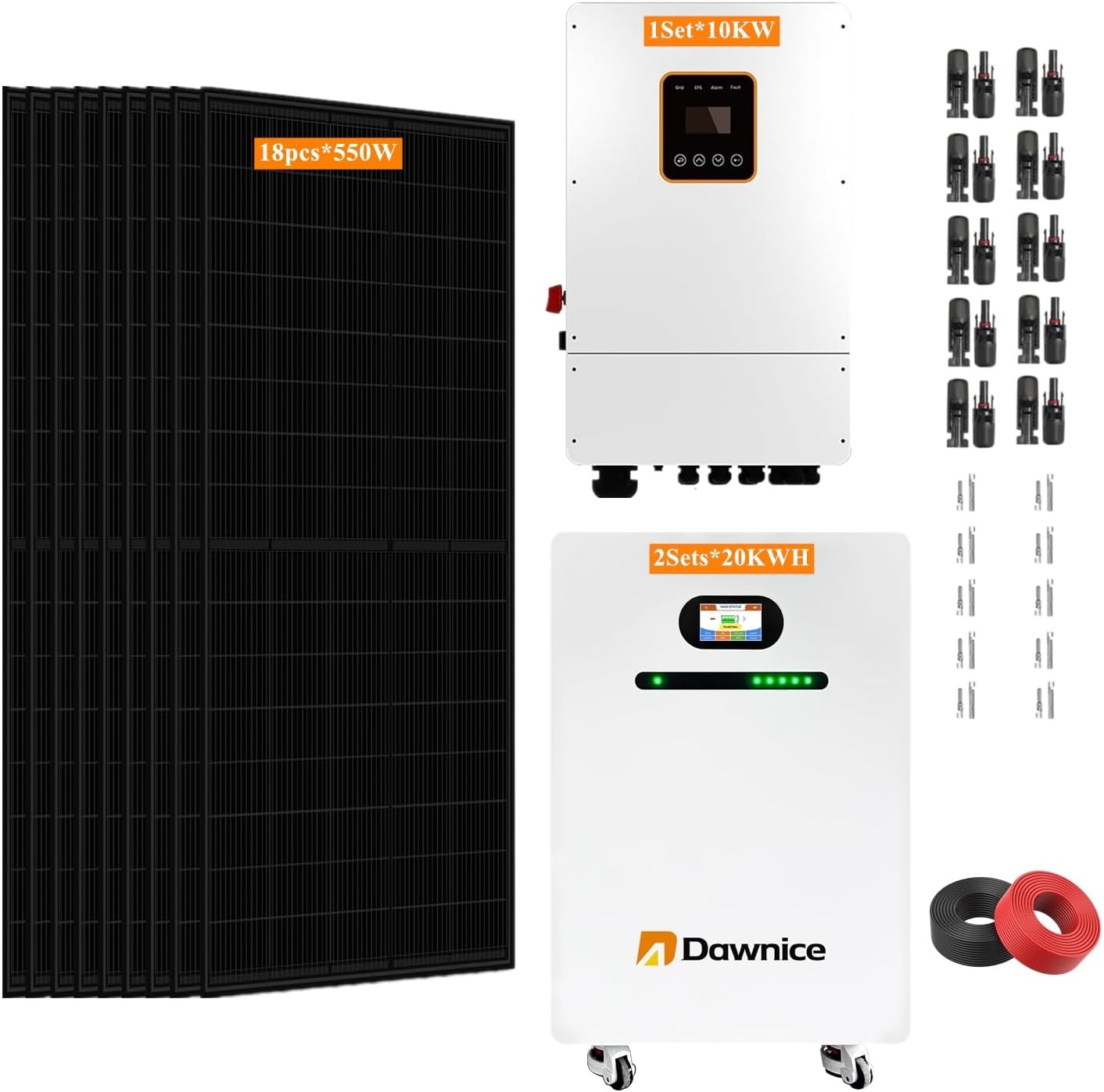Dawnice 10KW solar kit worth it,should I buy Dawnice solar system,Dawnice 10KW hybrid kit pros cons,best 10KW complete solar system,Dawnice solar kit vs alternatives,10KW hybrid solar system worth buying - detailed features and technical specifications
