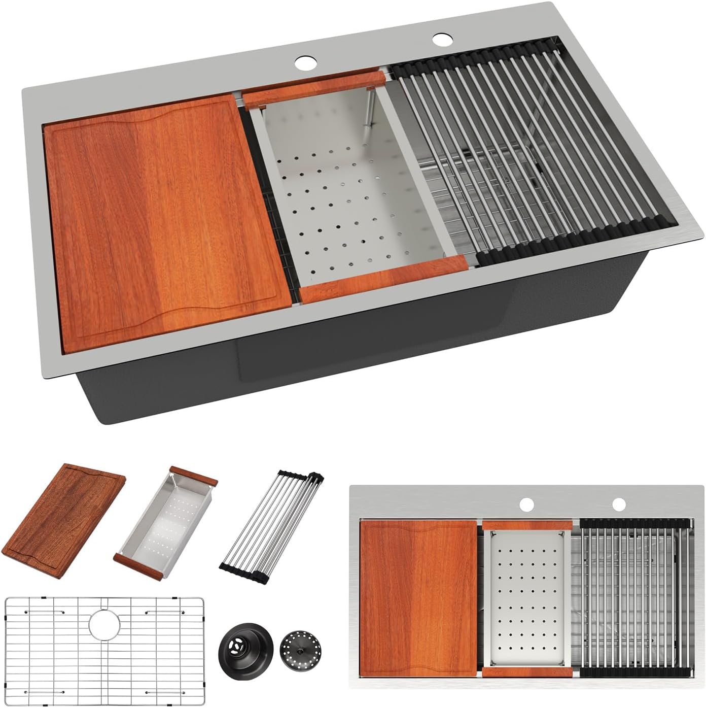 Dcolora DC-T7764 sink worth it,Dcolora DC-T7764 pros cons,should I buy Dcolora DC-T7764,best 33 inch drop in sink,Dcolora workstation sink honest,Dcolora vs other kitchen sinks performance testing and real-world results