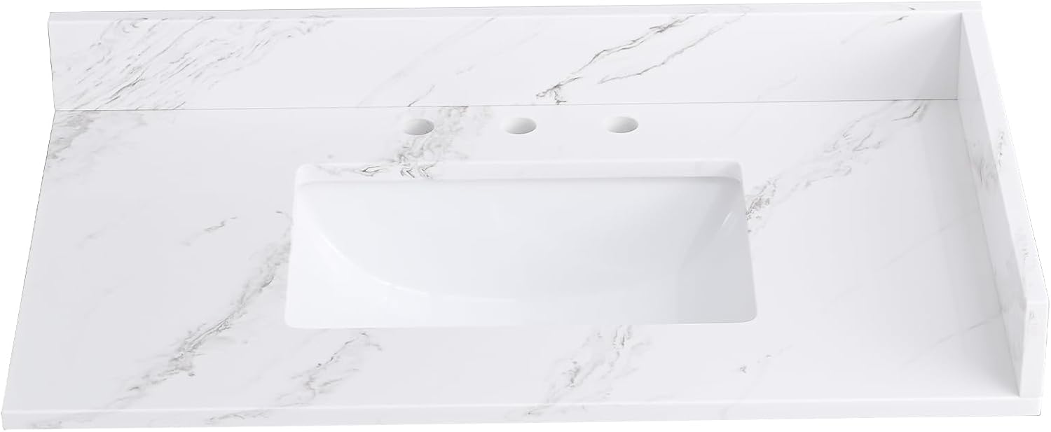 Reviews - Dornberg Quartz Vanity Top Worth It? Honest Pros & Cons Dornberg quartz vanity top worth it,should I buy Dornberg vanity top,Dornberg vs other quartz tops,Dornberg vanity top pros cons,best quartz bathroom vanity top,Dornberg Ocean White quality - detailed features and technical specifications