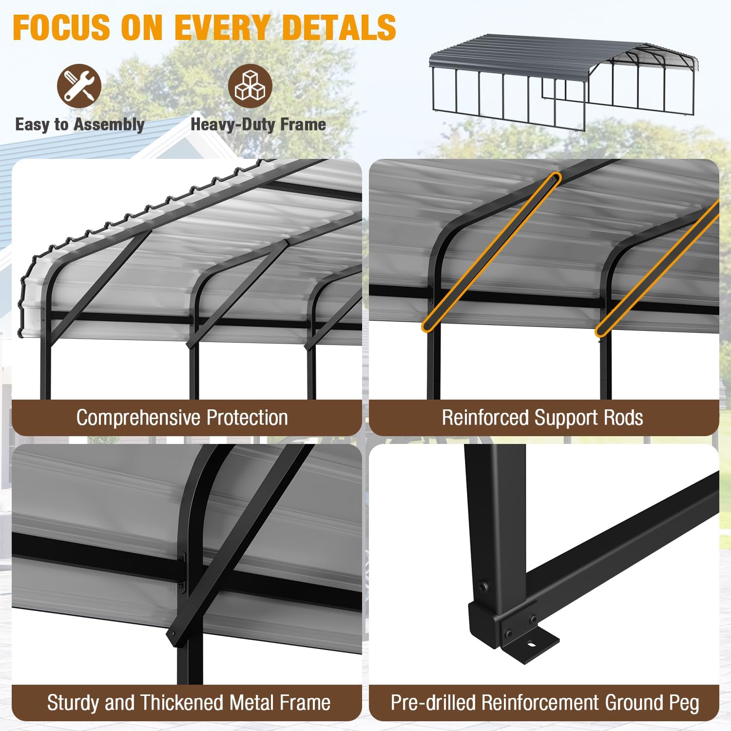 Step-by-step guide for EBE 20x30 metal carport worth it,should I buy EBE metal carport,EBE carport pros cons,best heavy duty carport canopy,EBE 20x30 carport vs alternatives,metal carport worth buying - complete tutorial