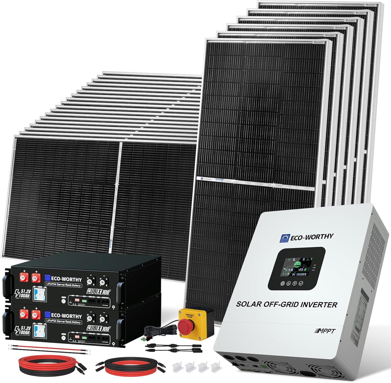 ECO-WORTHY 5000W solar kit worth it,ECO-WORTHY complete solar kit pros cons,best off-grid solar kit for home,ECO-WORTHY vs other solar kits,should I buy ECO-WORTHY solar system,ECO-WORTHY solar kit honest analysis - detailed features and technical specifications