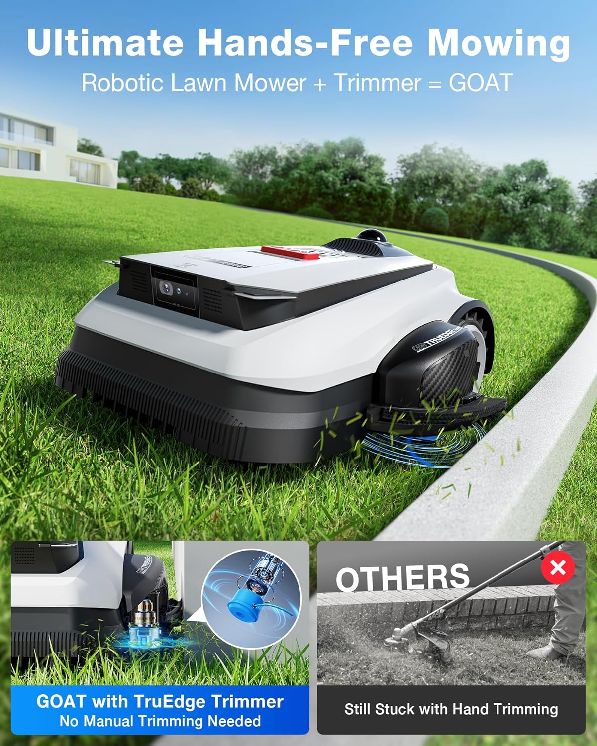 ECOVACS GOAT A3000 worth it,ECOVACS GOAT A3000 pros cons,should I buy ECOVACS GOAT A3000,ECOVACS GOAT A3000 vs alternatives,ECOVACS GOAT A3000 honest opinion,best robotic lawn mower for 3/4 acre unboxing and complete package contents