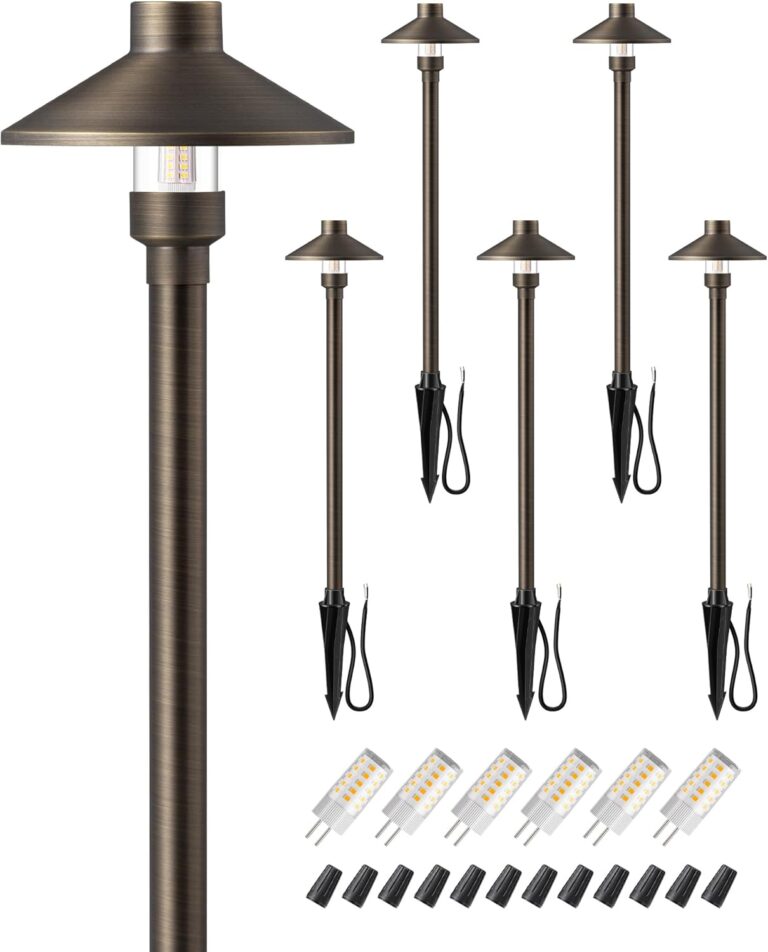 Image 1 of EDISHINE brass pathway lights worth it