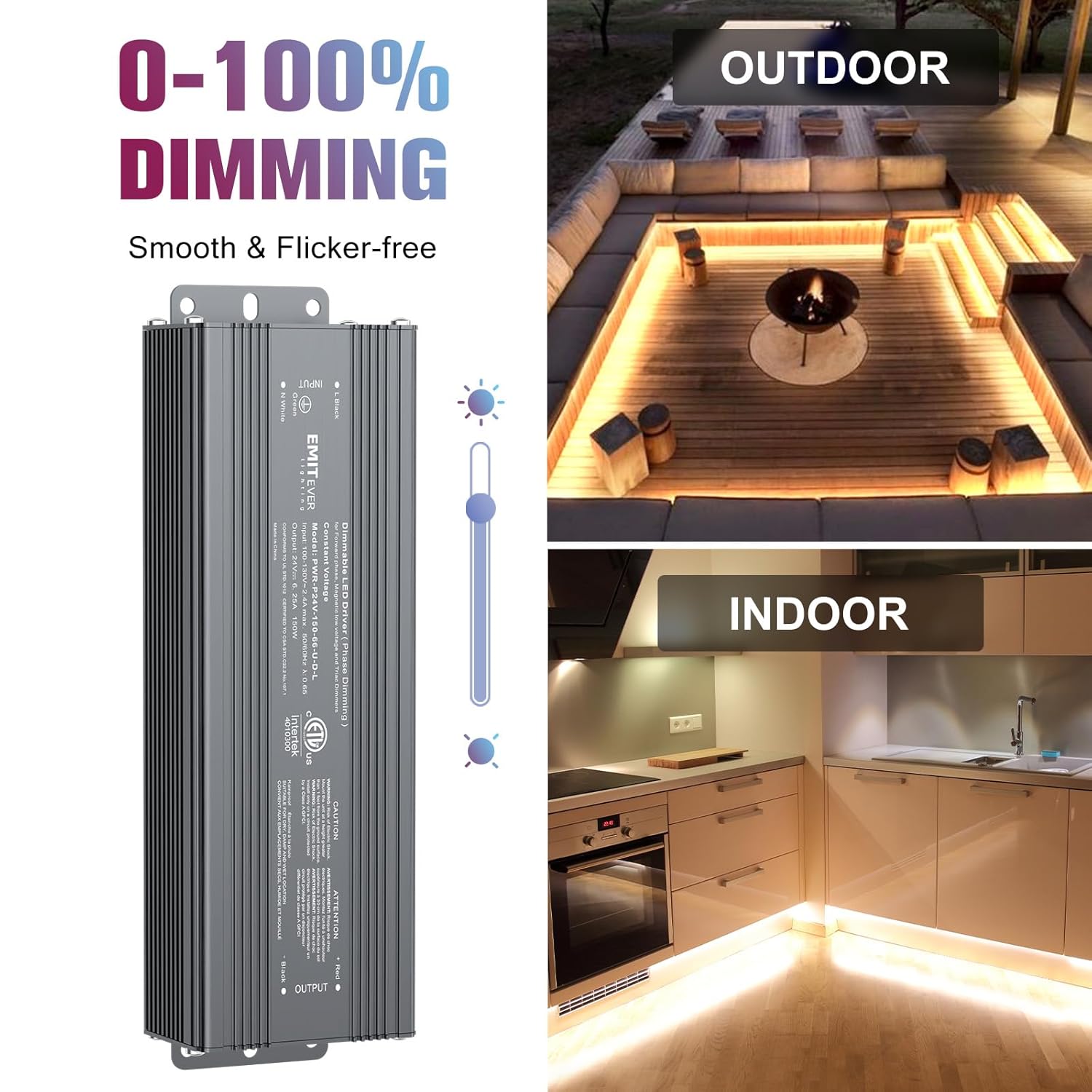 EMITEVER 150W LED driver worth it,should I buy EMITEVER LED driver,EMITEVER vs Lutron driver,EMITEVER 150W pros cons,best triac dimmable LED driver,EMITEVER driver worth buying unboxing and complete package contents