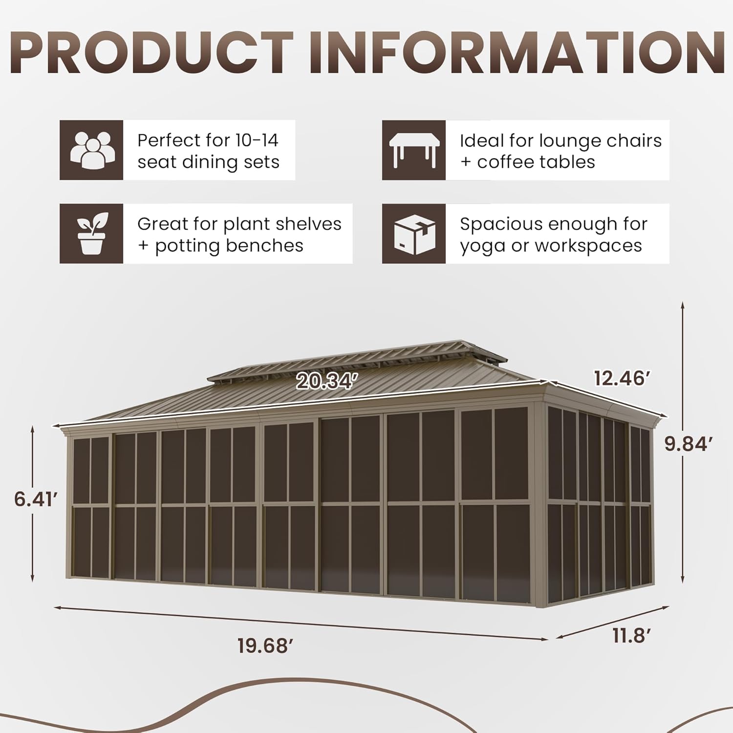 EROMMY 12x20 sunroom gazebo worth it,should I buy EROMMY sunroom,EROMMY gazebo pros cons,best hardtop sunroom gazebo,EROMMY vs other sunrooms,fully enclosed gazebo worth buying unboxing and complete package contents