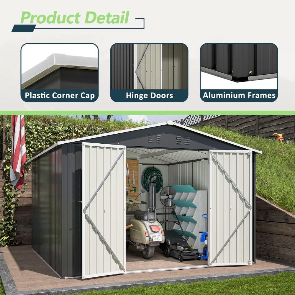 Elountik 10x10 metal shed worth it,should I buy Elountik 10x10 shed,Elountik 10x10 vs other sheds,Elountik 10x10 pros cons,Elountik 10x10 worth buying,best 10x10 outdoor storage shed performance testing and real-world results