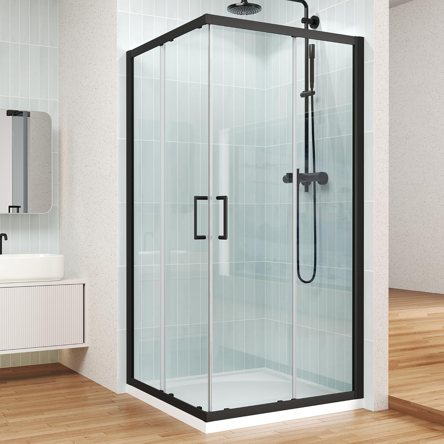 Enso Senka corner shower enclosure worth it,should I buy Enso Senka shower door,Enso Senka vs other shower stalls,Enso Senka shower enclosure pros cons,best corner shower enclosure,Enso Senka 36x36 shower door honest - detailed features and technical specifications