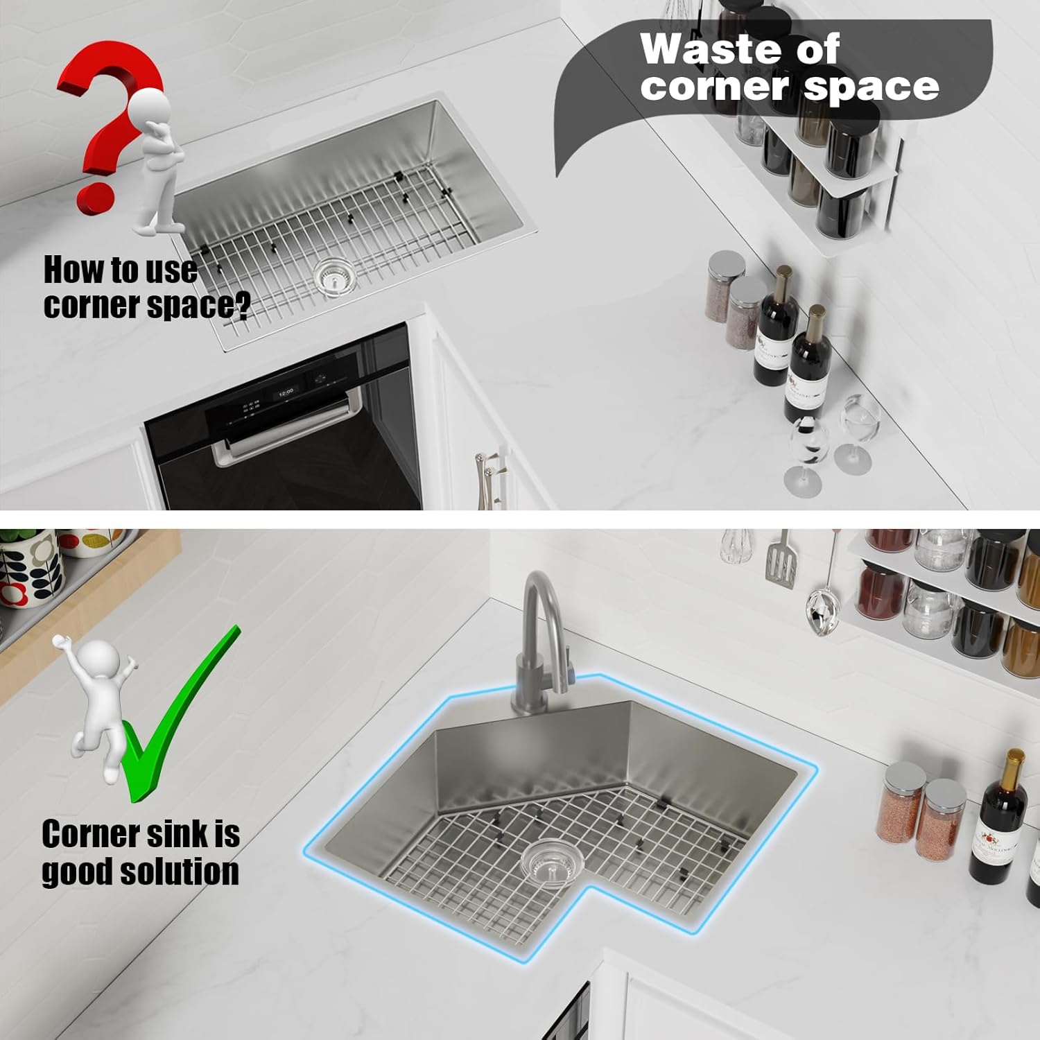 Step-by-step guide for FAUENPEEY corner kitchen sink worth it,should I buy a corner kitchen sink,corner sink pros and cons,best stainless steel corner sink,FAUENPEEY sink vs alternatives,corner kitchen sink worth buying - complete tutorial