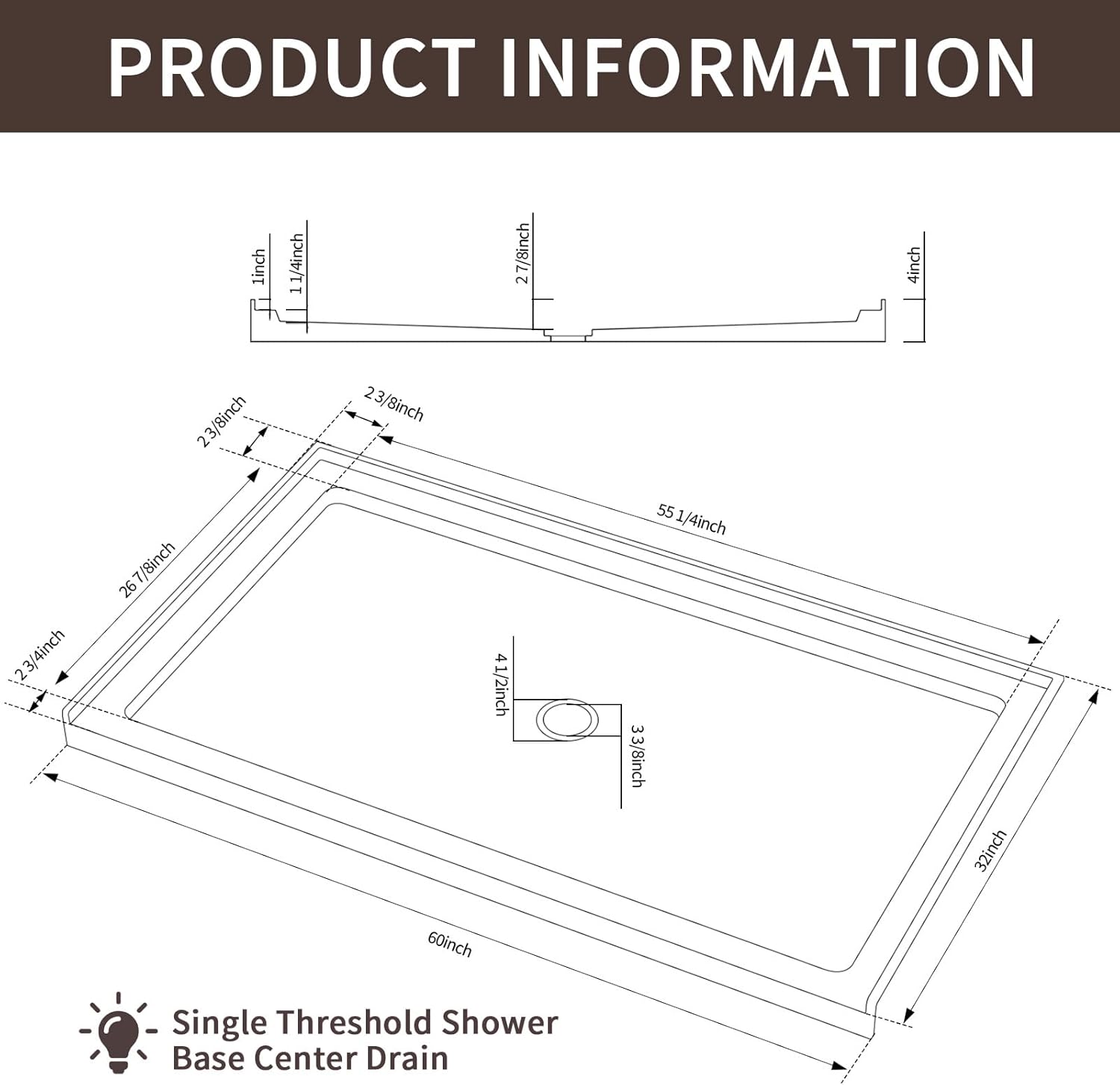 FERNSECY 60x32 shower pan worth it,should I buy FERNSECY shower base,FERNSECY shower pan pros cons,best 60x32 shower pan base,FERNSECY vs other shower pans,FERNSECY marble white shower base honest unboxing and complete package contents