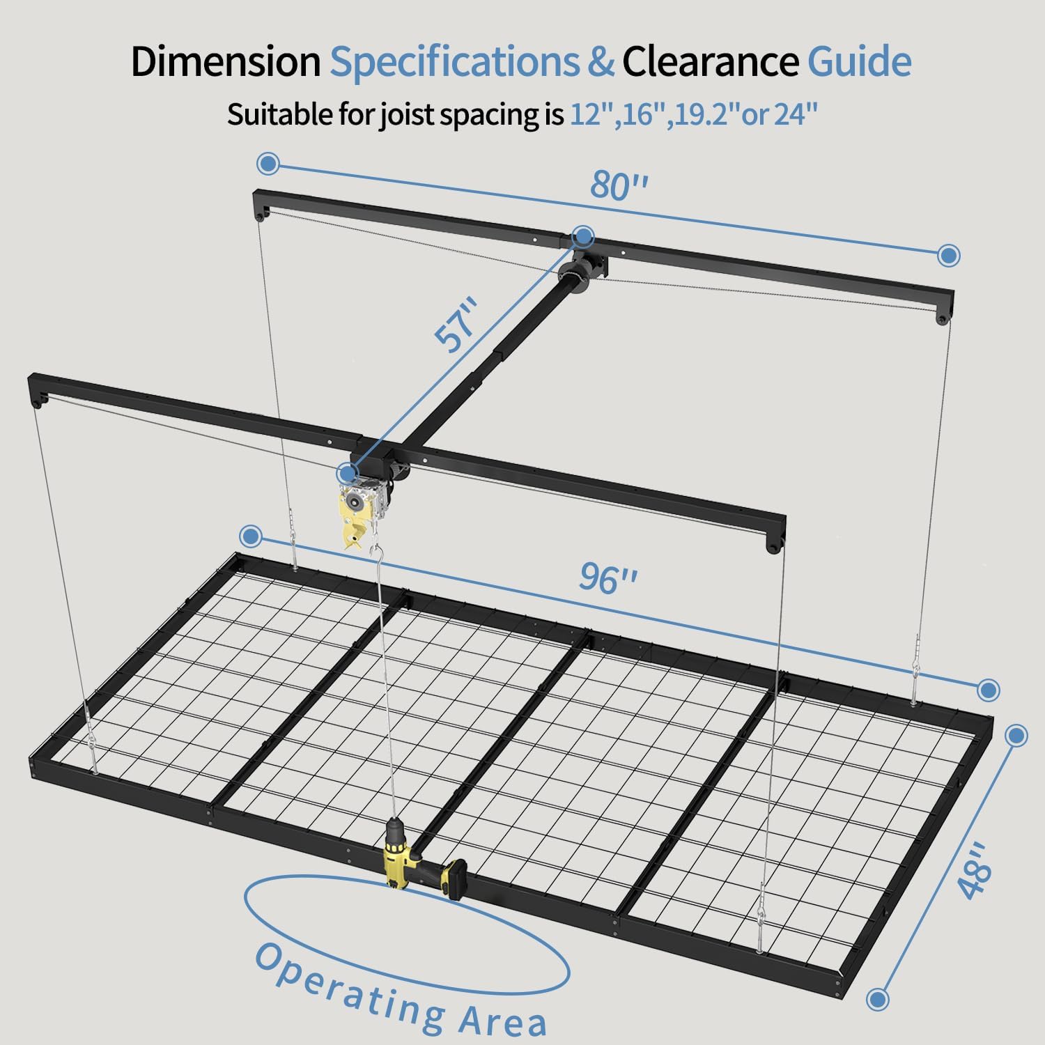 FERO overhead garage storage rack worth it,should I buy FERO garage storage rack,FERO garage lift system pros cons,best overhead garage storage racks,FERO vs other garage ceiling racks,FERO 325 lb capacity honest unboxing and complete package contents