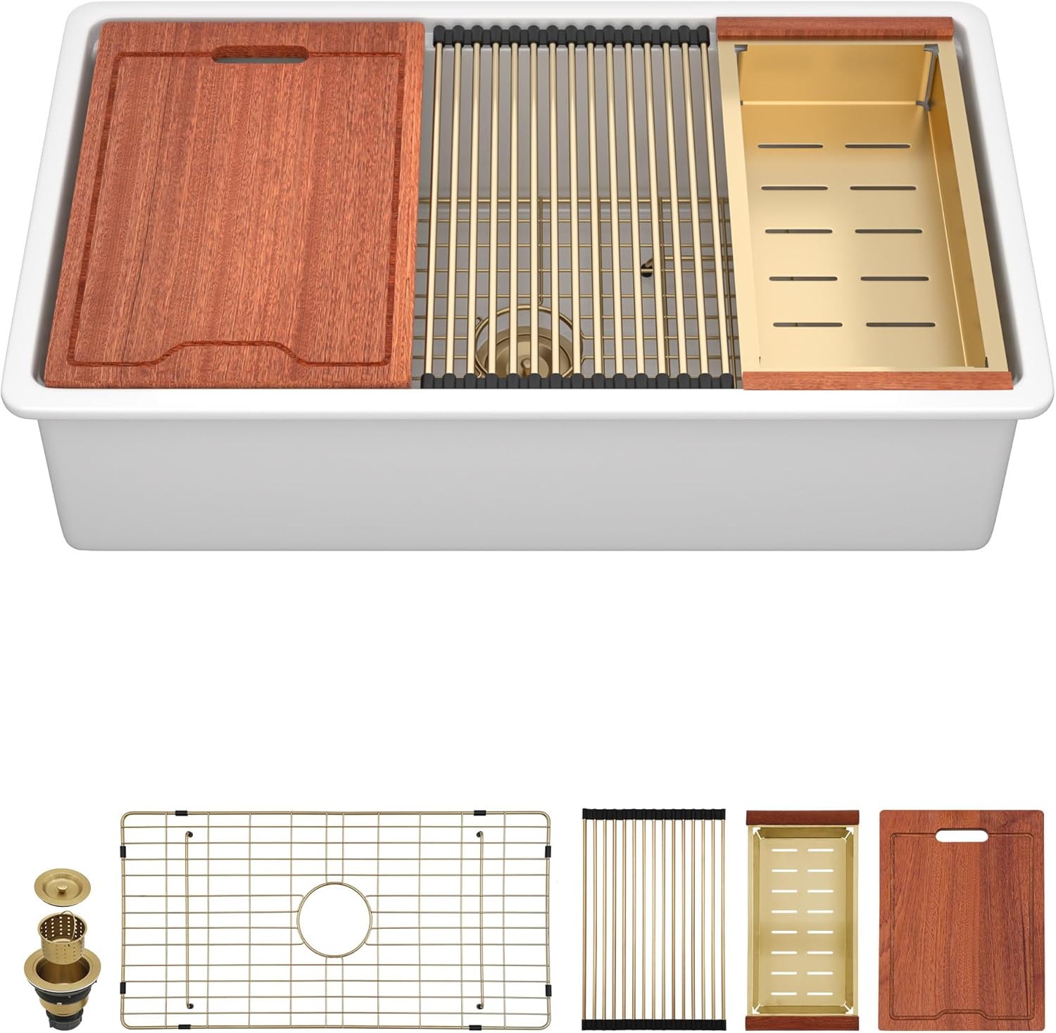 Fulorni 33 inch fireclay sink worth it,should I buy a Fulorni fireclay sink,Fulorni vs other fireclay sinks,Fulorni 33 inch sink pros cons,best 33 inch undermount workstation sink,Fulorni fireclay sink honest assessment - detailed features and technical specifications