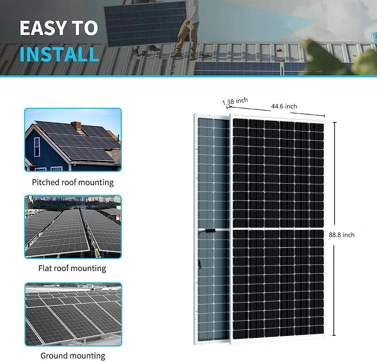 Step-by-step guide for Futuresolar 550W bifacial solar panel,should I buy Futuresolar 550W panel,Futuresolar 550W vs other panels,Futuresolar 550W pros cons,Futuresolar 550W worth buying,best bifacial solar panel - complete tutorial