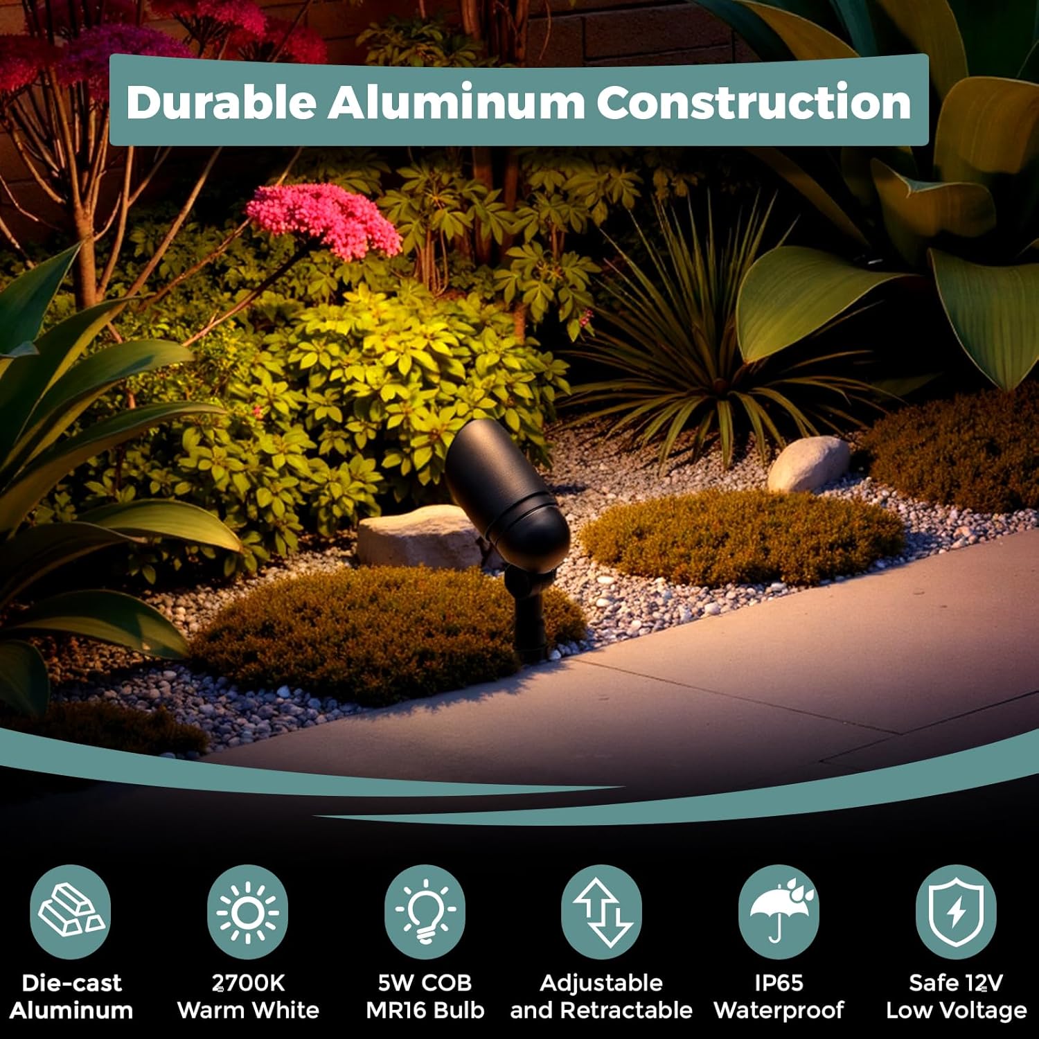 Gardencoin landscape spotlights worth it,should I buy Gardencoin spotlights,Gardencoin vs other landscape lights,Gardencoin spotlights pros cons,best low voltage landscape lighting,Gardencoin aluminum spotlights honest unboxing and complete package contents