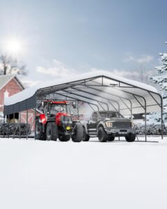 Image 1 of Garvee 20x25 metal carport worth it