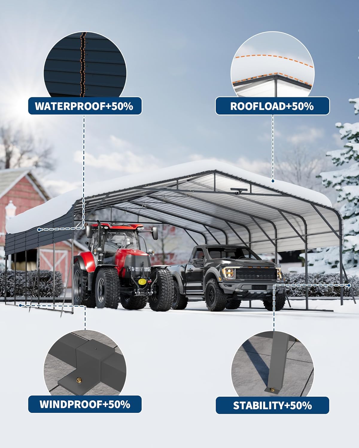Step-by-step guide for Garvee 20x25 metal carport worth it,Garvee carport pros and cons,20x25 metal carport buying guide,Garvee carport vs competitors,is the Garvee carport durable,best heavy duty carport shelter - complete tutorial