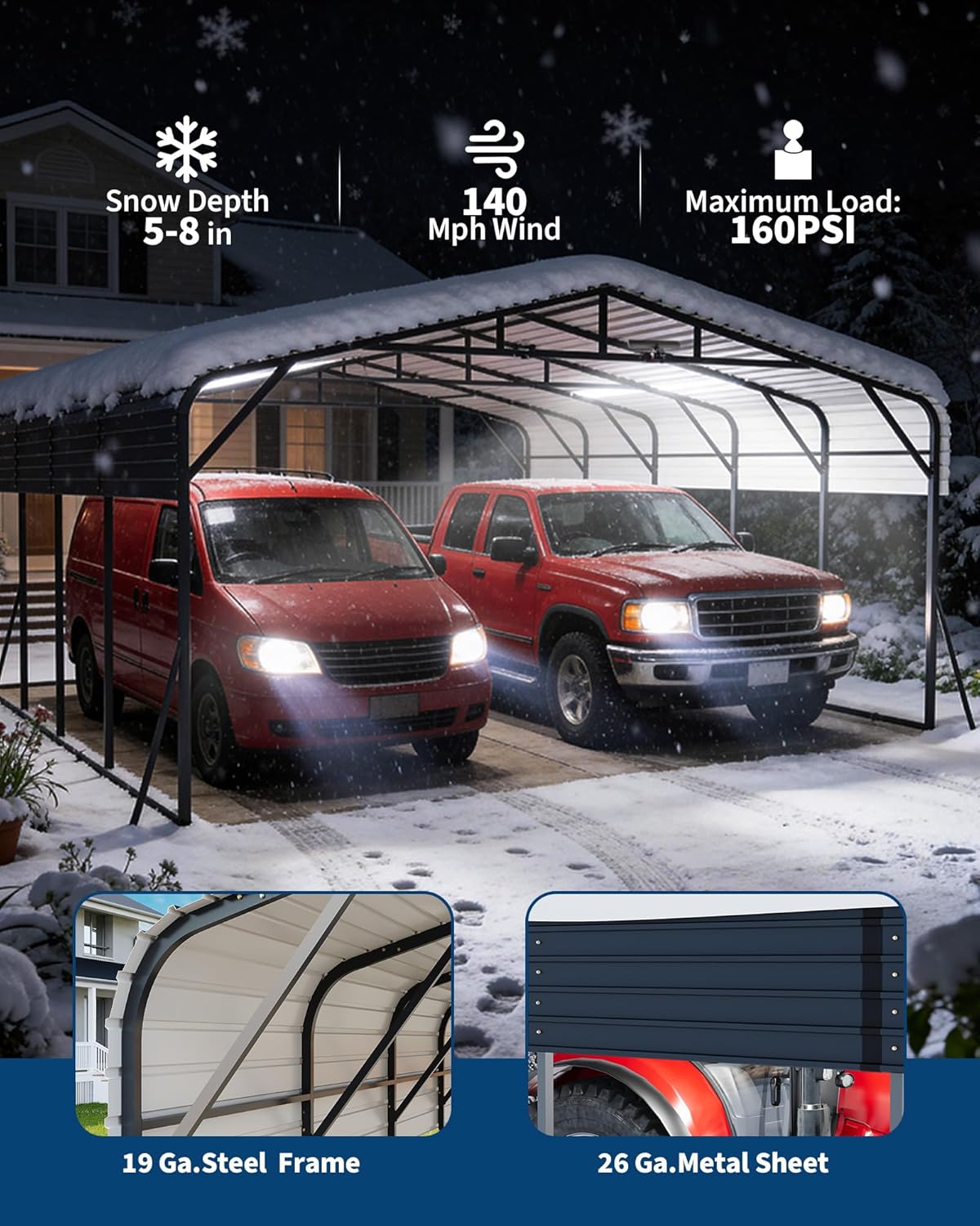 Garvee 20x25 metal carport worth it,Garvee carport pros and cons,20x25 metal carport buying guide,Garvee carport vs competitors,is the Garvee carport durable,best heavy duty carport shelter performance testing and real-world results