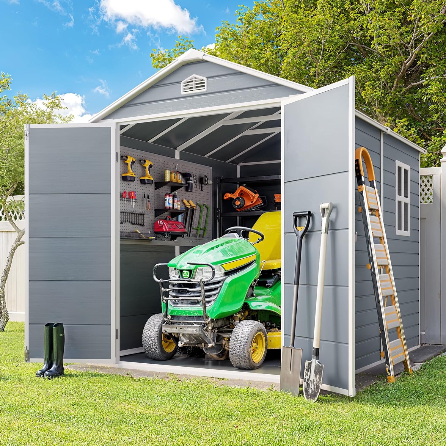 Gizoon 8x6 ft storage shed worth it,should I buy the Gizoon storage shed,Gizoon shed pros and cons,best 8x6 outdoor storage shed,Gizoon vs other resin sheds,Gizoon shed worth buying performance testing and real-world results
