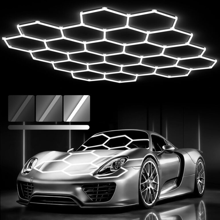 Reviews - Glitgate Hexagon Garage Lights Worth It? Honest Pros & Cons Image 1 of Glitgate hexagon garage lights worth it