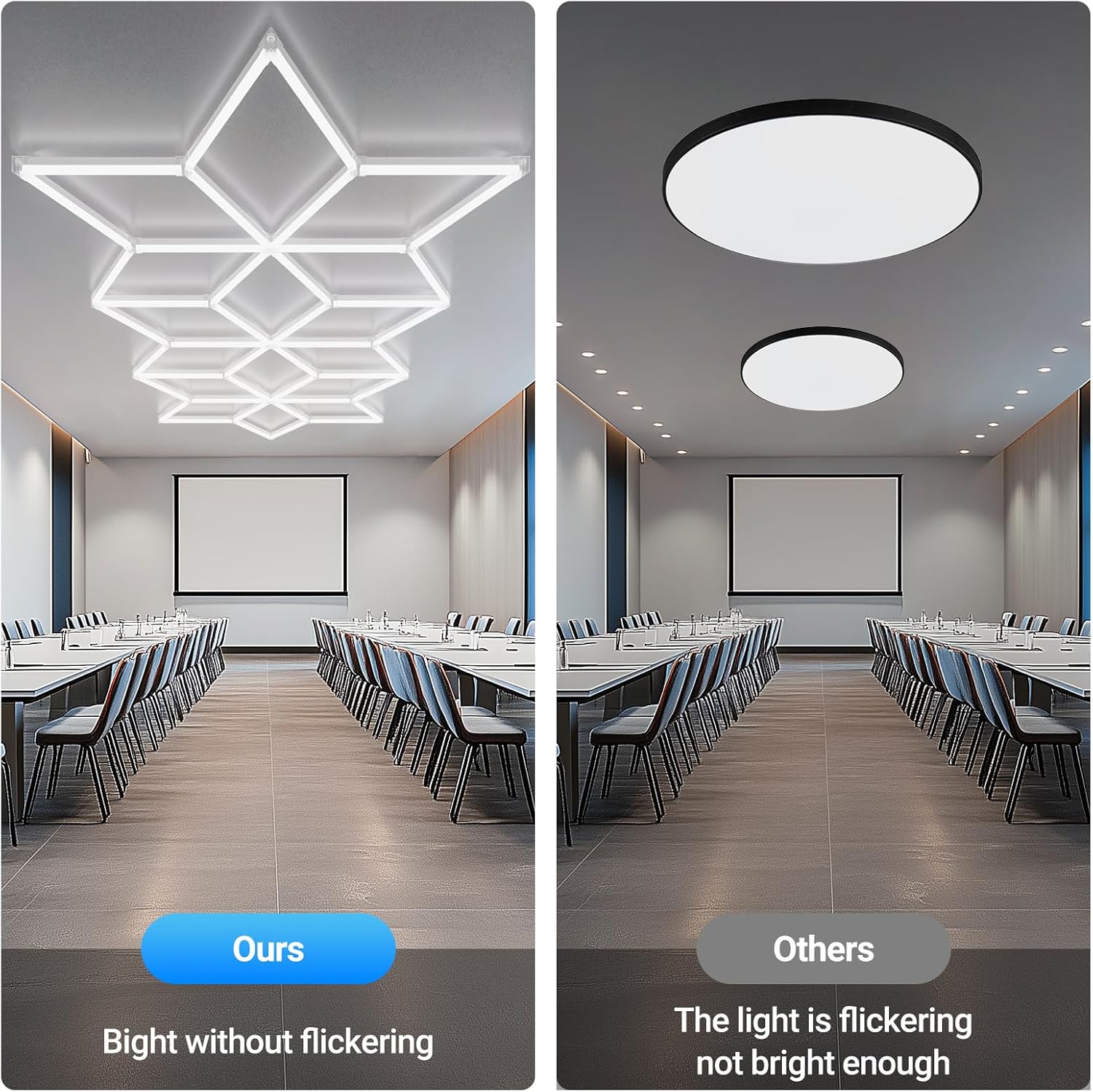 Gonengo Rhombus LED garage light,should I buy Gonengo Rhombus light,Gonengo Rhombus vs other garage lights,Gonengo Rhombus pros cons,Gonengo Rhombus worth buying,best hexagonal garage ceiling light performance testing and real-world results