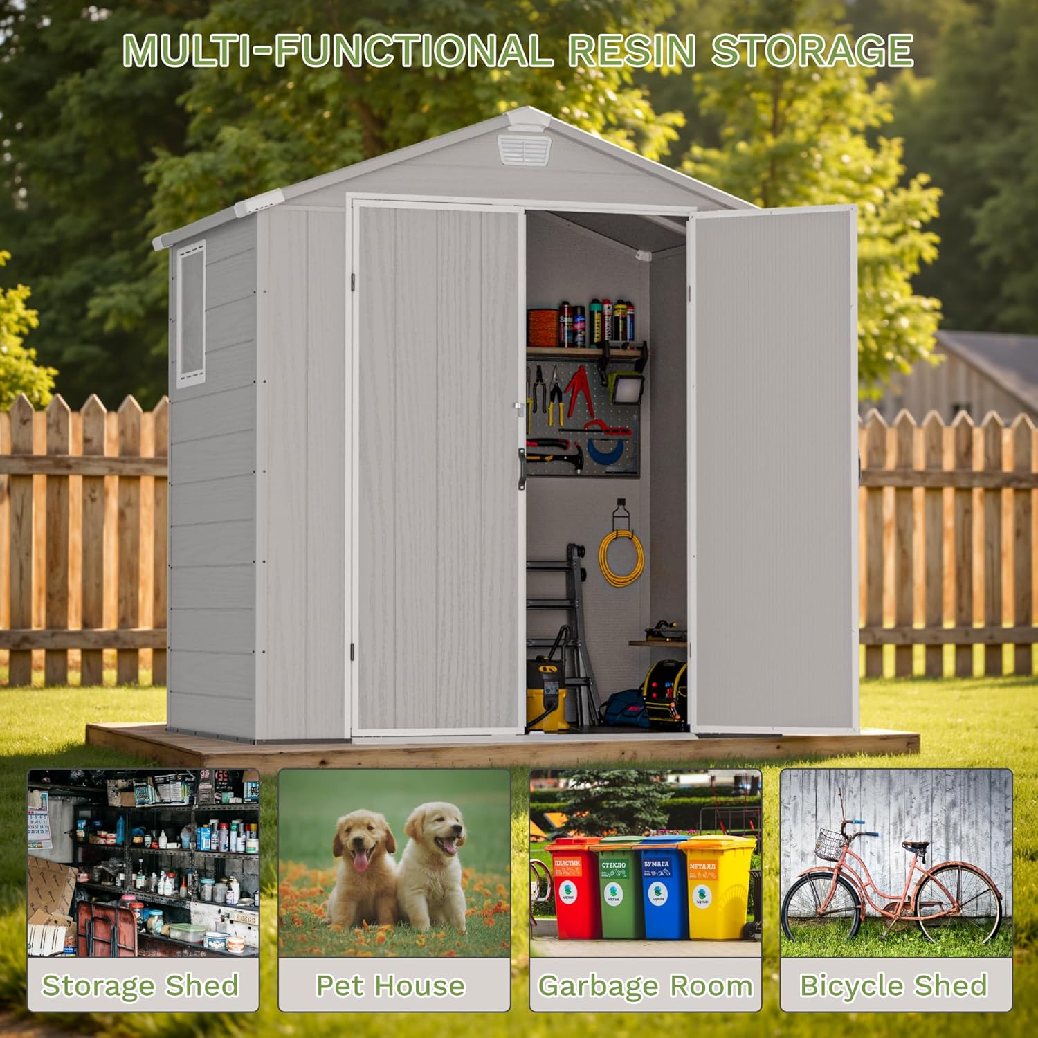 Greesum 6x4ft plastic shed worth it,should I buy a Greesum resin shed,Greesum shed pros and cons,best 6x4 plastic outdoor shed,Greesum storage shed vs alternatives,Greesum shed worth buying performance testing and real-world results