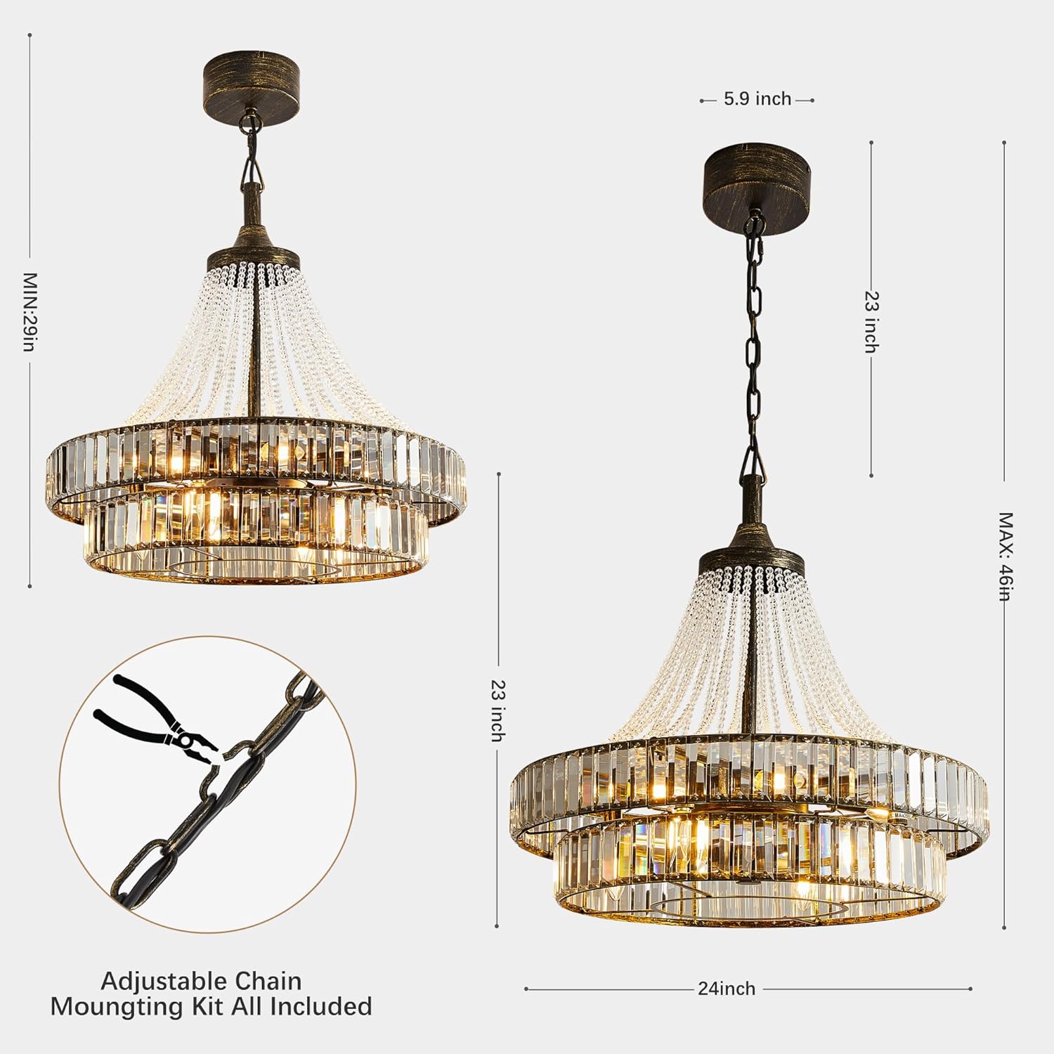 HEMLDAN crystal fandelier worth it,should I buy a HEMLDAN fandelier,HEMLDAN crystal chandelier fan pros cons,best smart chandelier fan,crystal fandelier vs traditional fan,HEMLDAN 24003CB honest assessment unboxing and complete package contents