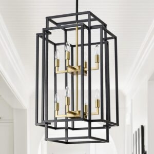 Image 1 of HHR black gold chandelier worth it