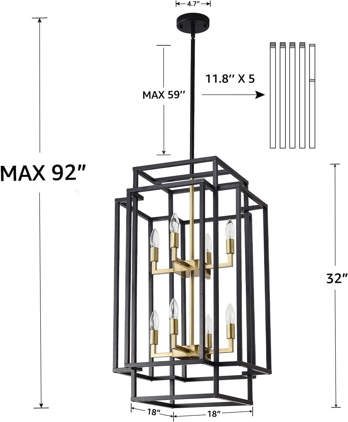 HHR black gold chandelier worth it,should I buy HHR chandelier,HHR chandelier pros cons,best lantern pendant light,black gold chandelier buying guide,HHR vs other chandeliers unboxing and complete package contents