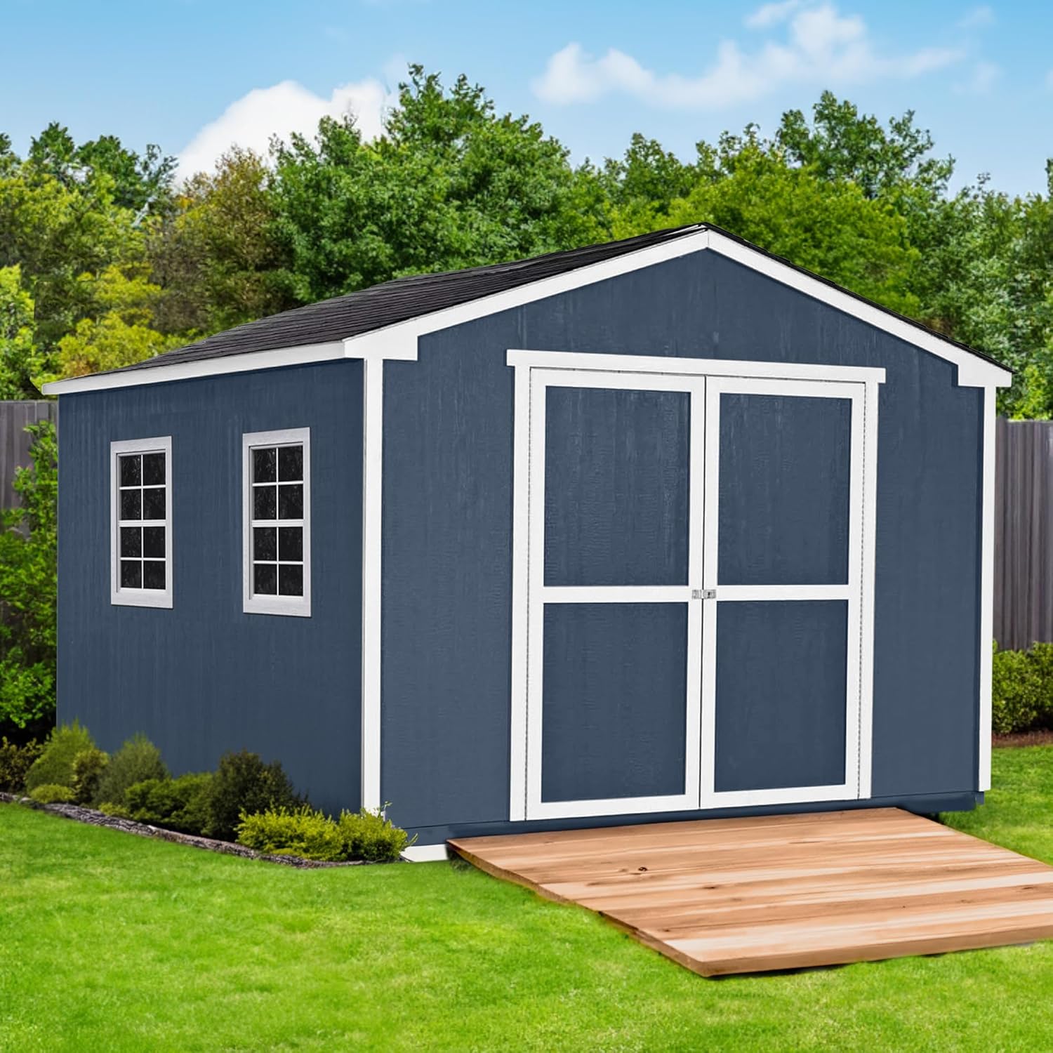 Handy Home Products Charleston shed worth buying,DIY wood shed kit pros cons,Handy Home Products storage shed quality,best backyard storage shed for tools,wooden shed vs metal shed comparison,should I buy the Charleston storage shed unboxing and complete package contents