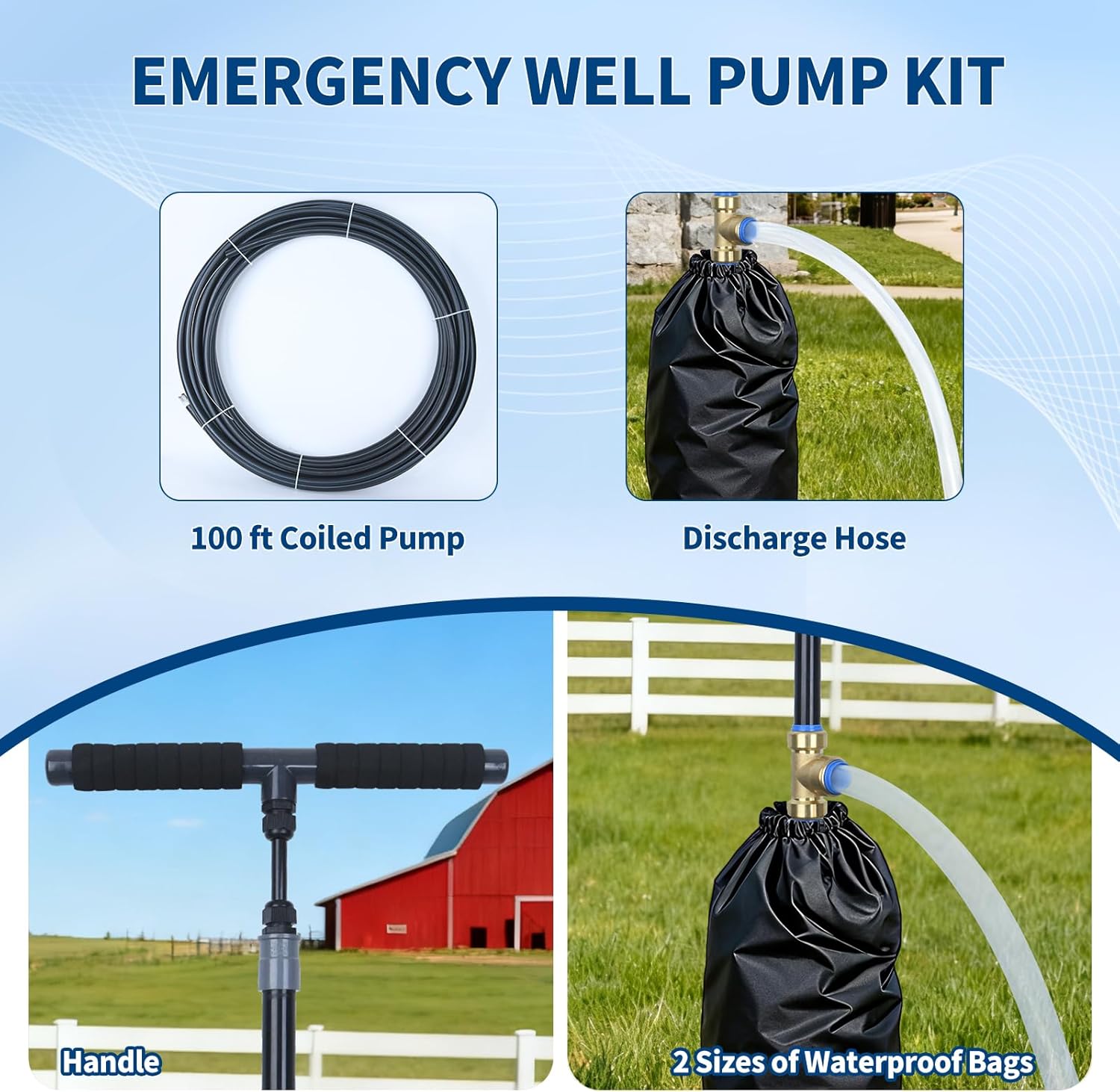 Step-by-step guide for Haoguo well pump kit worth it,should I buy Haoguo well pump,best manual well pump kit,Haoguo 100ft pump pros cons,emergency well pump worth buying,Haoguo vs other well pumps - complete tutorial