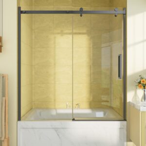Image 1 of Hasipu frameless sliding shower door
