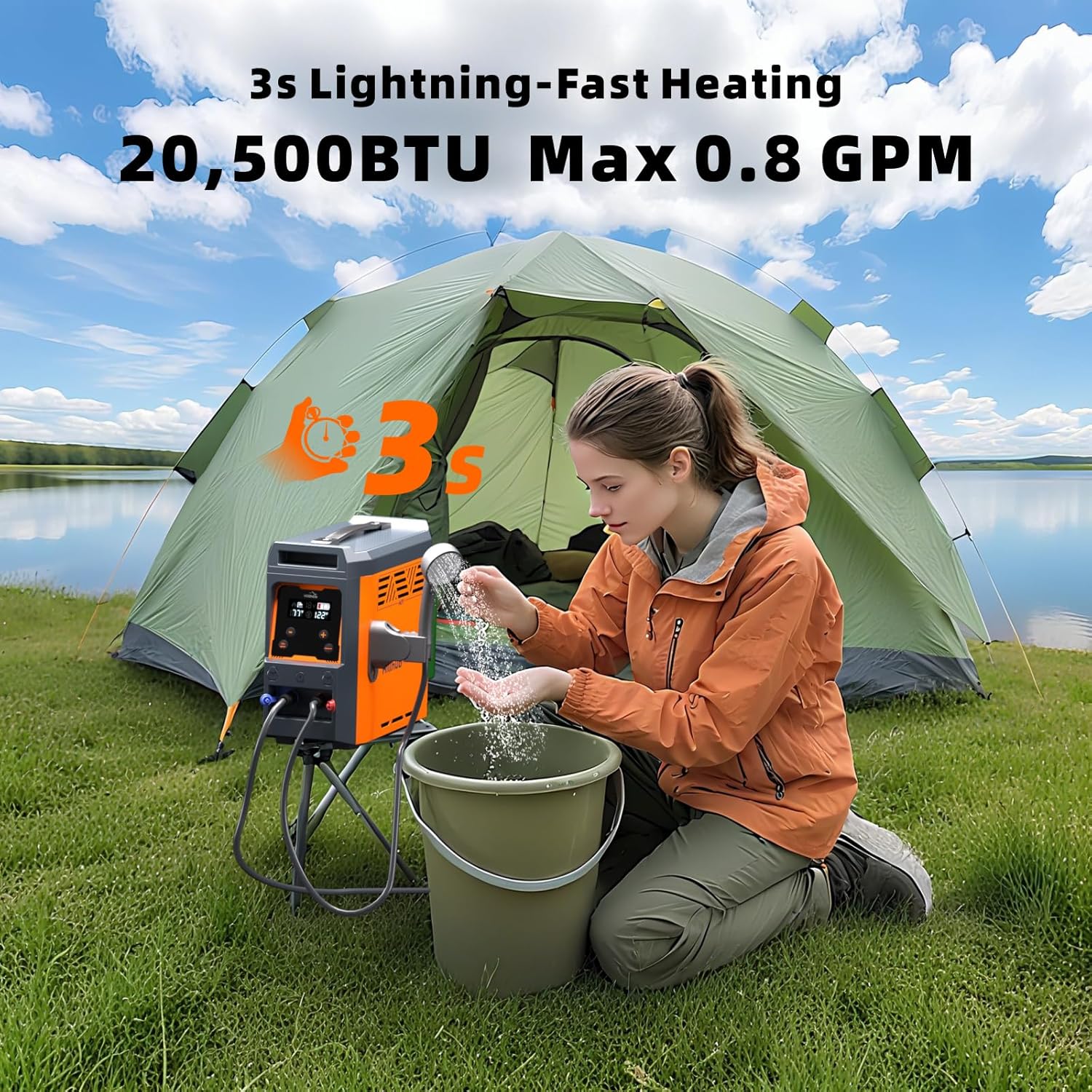 Hillhub portable propane water heater worth it,should I buy Hillhub water heater,Hillhub vs other camping water heaters,Hillhub propane heater pros cons,best portable propane water heater,Hillhub water heater worth buying unboxing and complete package contents