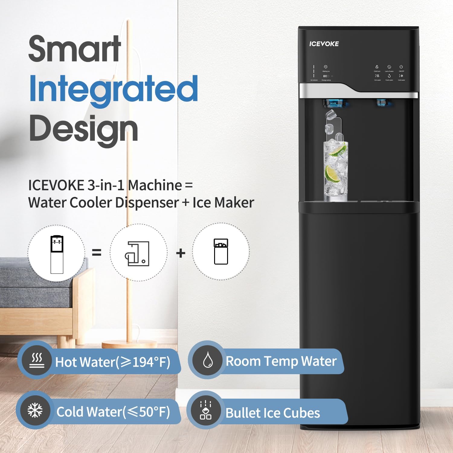 ICEVOKE 4-in-1 water dispenser worth it,ICEVOKE water cooler pros cons,best bottom loading water dispenser,should I buy ICEVOKE ice maker,4-in-1 water dispenser vs alternatives,ICEVOKE water cooler honest opinion unboxing and complete package contents
