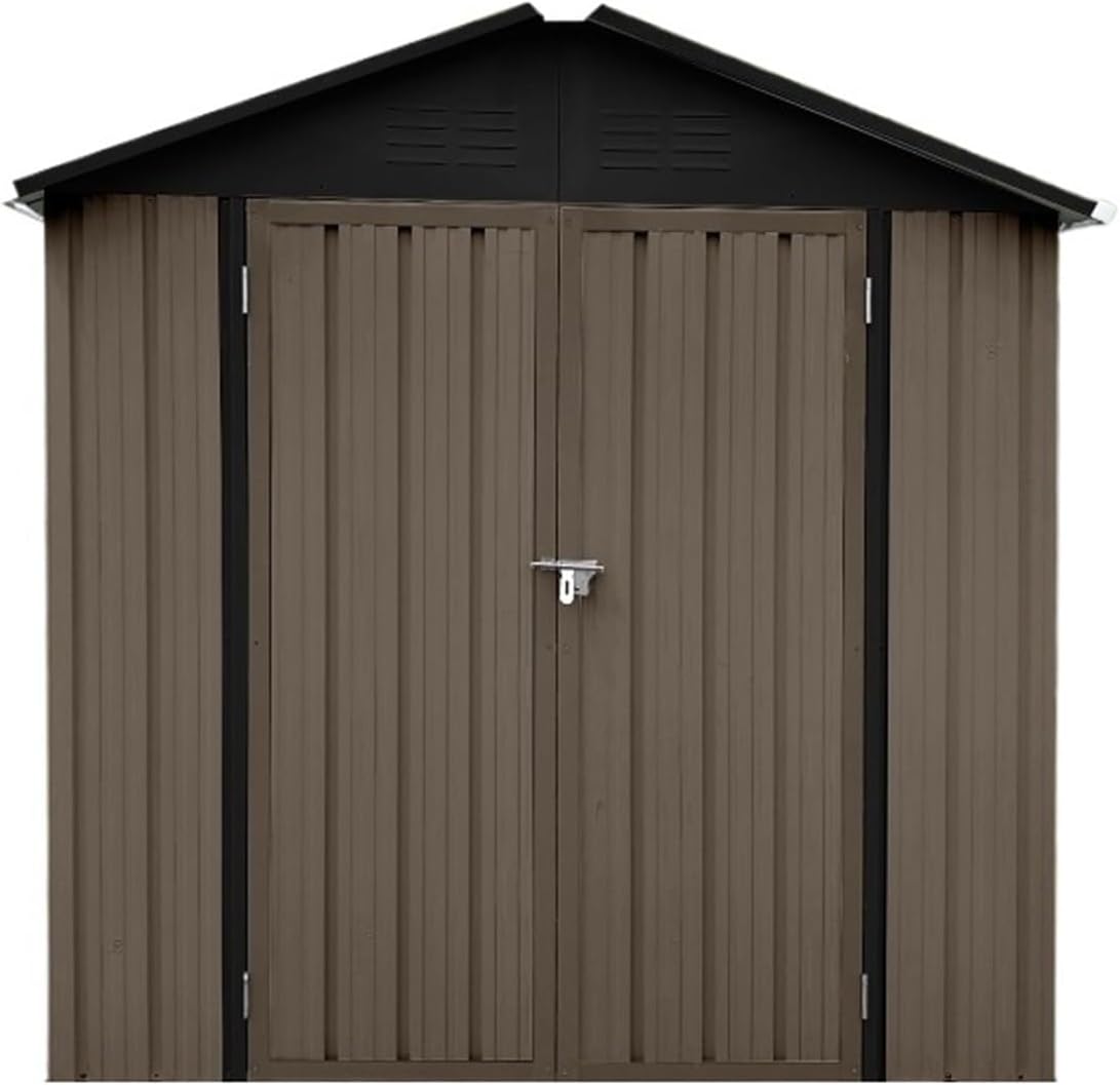 IIPOSAQQ outdoor storage shed,should I buy IIPOSAQQ shed,best metal storage shed for garden,IIPOSAQQ 4x6 shed vs others,compact outdoor shed pros cons,small backyard tool shed worth it - detailed features and technical specifications
