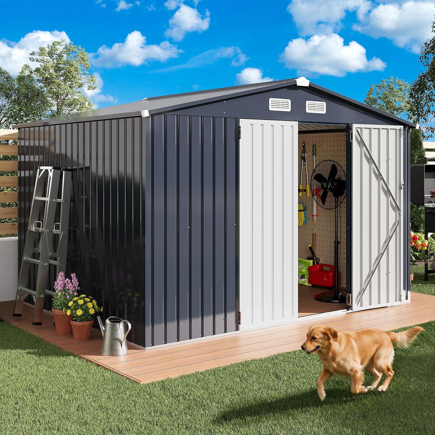 Reviews - IRONCK 10x8FT Storage Shed Worth It? Honest Pros & Cons IRONCK 10x8FT storage shed worth it,should I buy IRONCK storage shed,IRONCK metal shed pros cons,best 10x8 outdoor storage shed,IRONCK shed vs other brands,IRONCK tool shed worth buying - detailed features and technical specifications