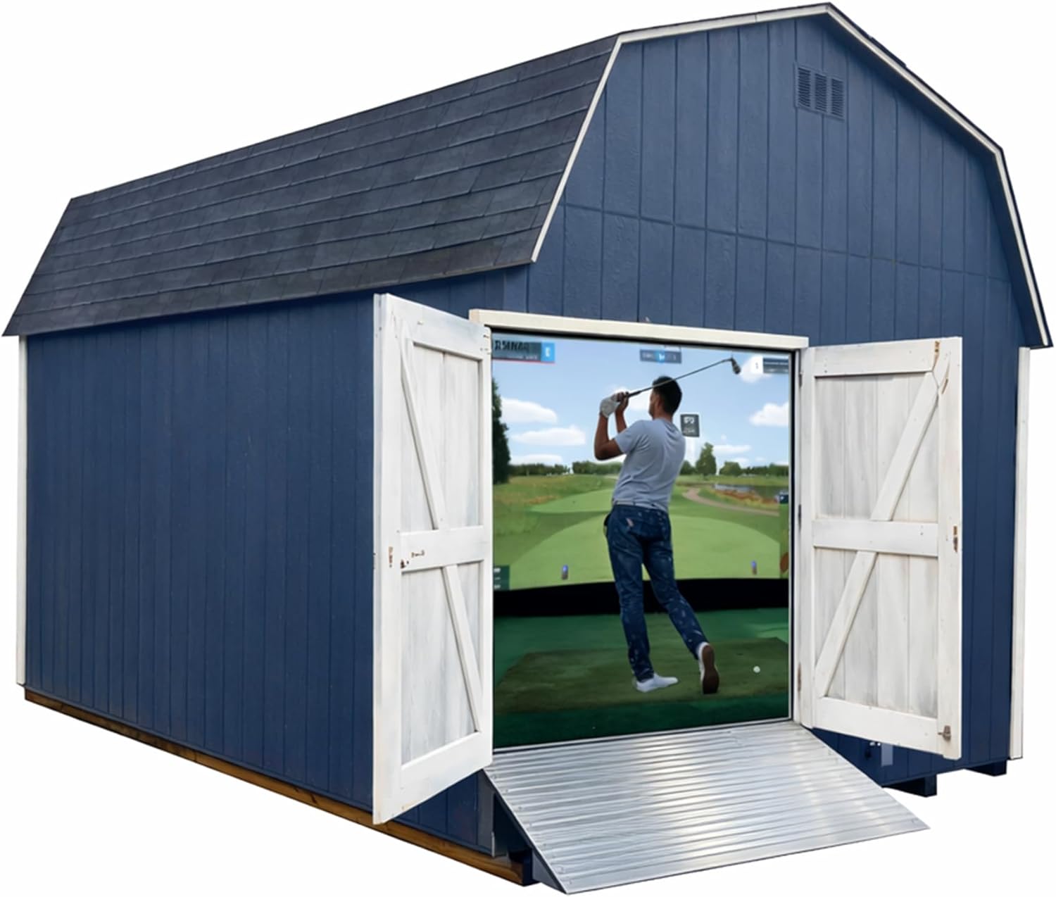 Impact Sports Golf Wood Shed worth it,should I buy Impact Sports Golf Wood Shed,Impact Sports Golf Wood Shed pros cons,best golf simulator shed for backyard,Impact Sports Wood Shed vs alternatives,Impact Sports Golf Shed worth buying - detailed features and technical specifications