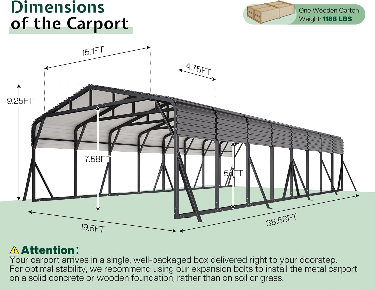 Jocisland 20x40 metal carport worth it,should I buy Jocisland carport,Jocisland carport pros cons,best heavy duty carport,20x40 metal carport buying guide,Jocisland vs other carports unboxing and complete package contents