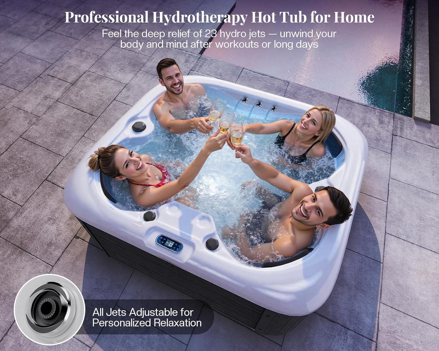 Step-by-step guide for Jocisland 4 person hot tub worth it,should I buy Jocisland hot tub,Jocisland hot tub pros cons,best 4 person plug and play hot tub,Jocisland vs other hot tubs,Jocisland acrylic spa worth buying - complete tutorial