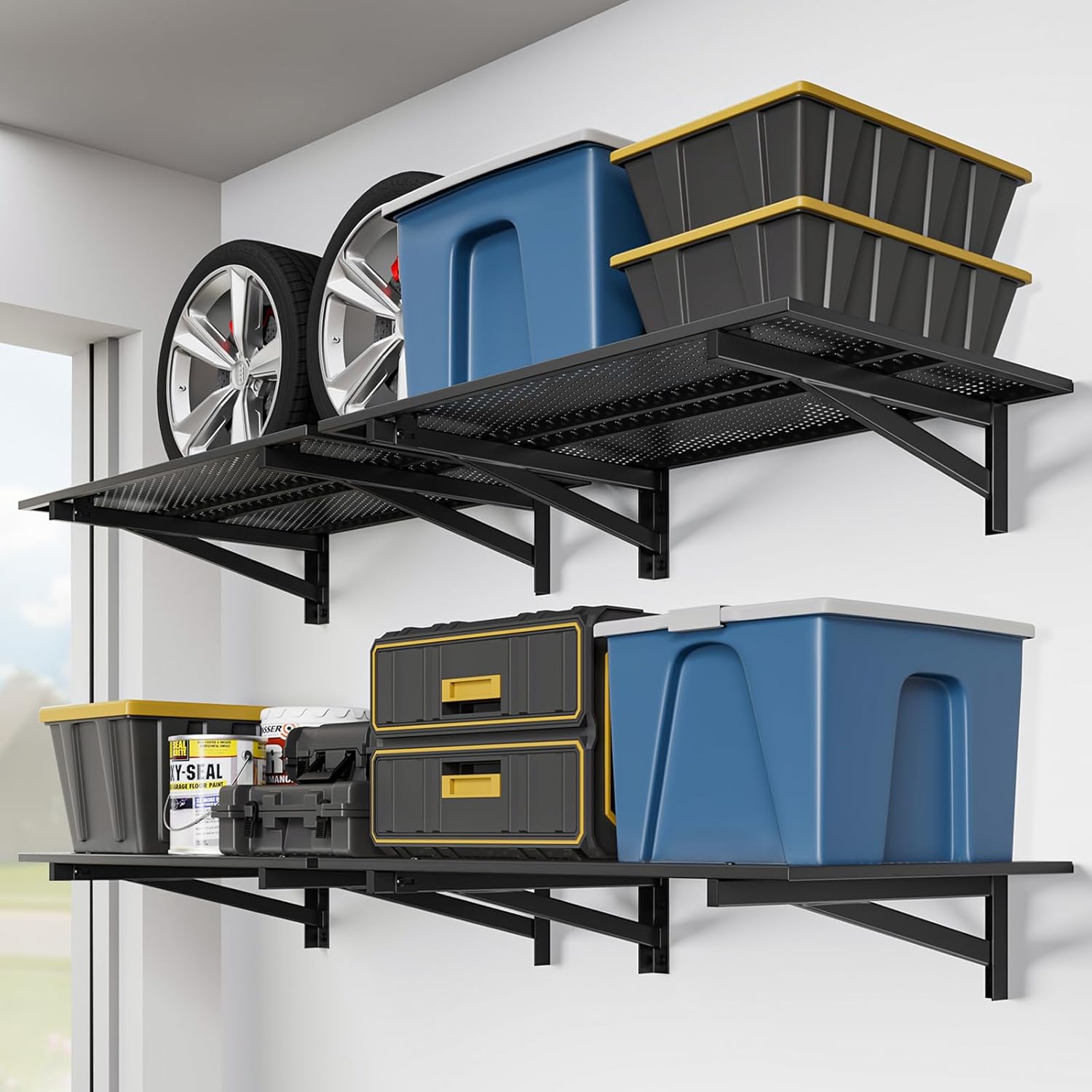 Jusgym garage shelving worth buying,should I buy Jusgym garage shelves,Jusgym vs other garage racks,Jusgym wall shelves pros cons,best heavy duty garage shelving,Jusgym 1400lb capacity honest - detailed features and technical specifications