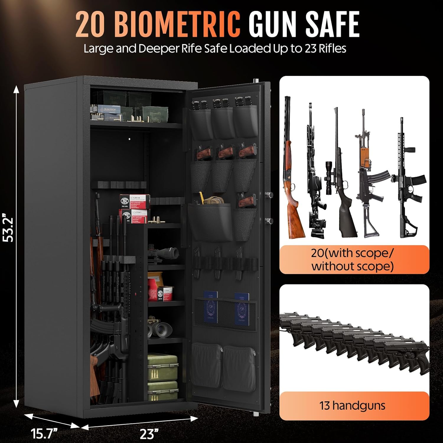 Step-by-step guide for KAER large biometric gun safe worth it,should I buy KAER gun safe,KAER biometric safe pros cons,best large capacity gun cabinet,KAER K26G-001 vs alternatives,large rifle safe worth buying - complete tutorial