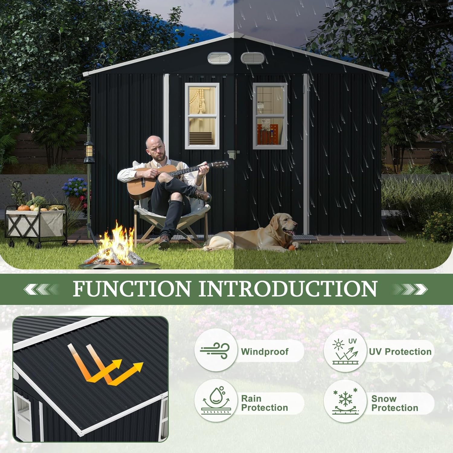 KCSWKJ metal storage shed worth it,should I buy KCSWKJ shed,KCSWKJ shed pros cons,best metal outdoor storage,KCSWKJ vs other sheds,8x10 metal shed worth buying performance testing and real-world results