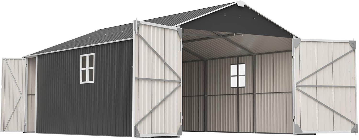 KEIKI 12x20 metal shed worth it,should I buy a KEIKI 12x20 shed,KEIKI 12x20 shed pros cons,best large capacity metal shed,KEIKI 12x20 vs other sheds,KEIKI 12x20 shed honest opinion - detailed features and technical specifications