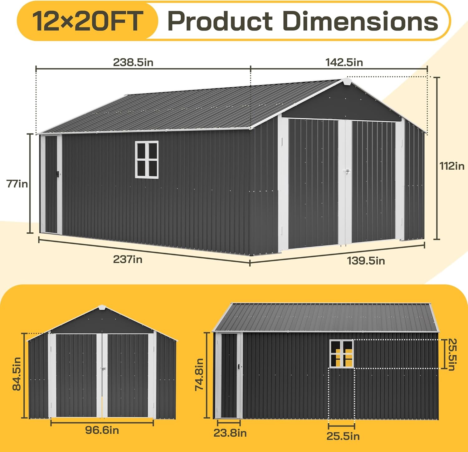 Step-by-step guide for KEIKI 12x20 metal shed worth it,should I buy a KEIKI 12x20 shed,KEIKI 12x20 shed pros cons,best large capacity metal shed,KEIKI 12x20 vs other sheds,KEIKI 12x20 shed honest opinion - complete tutorial