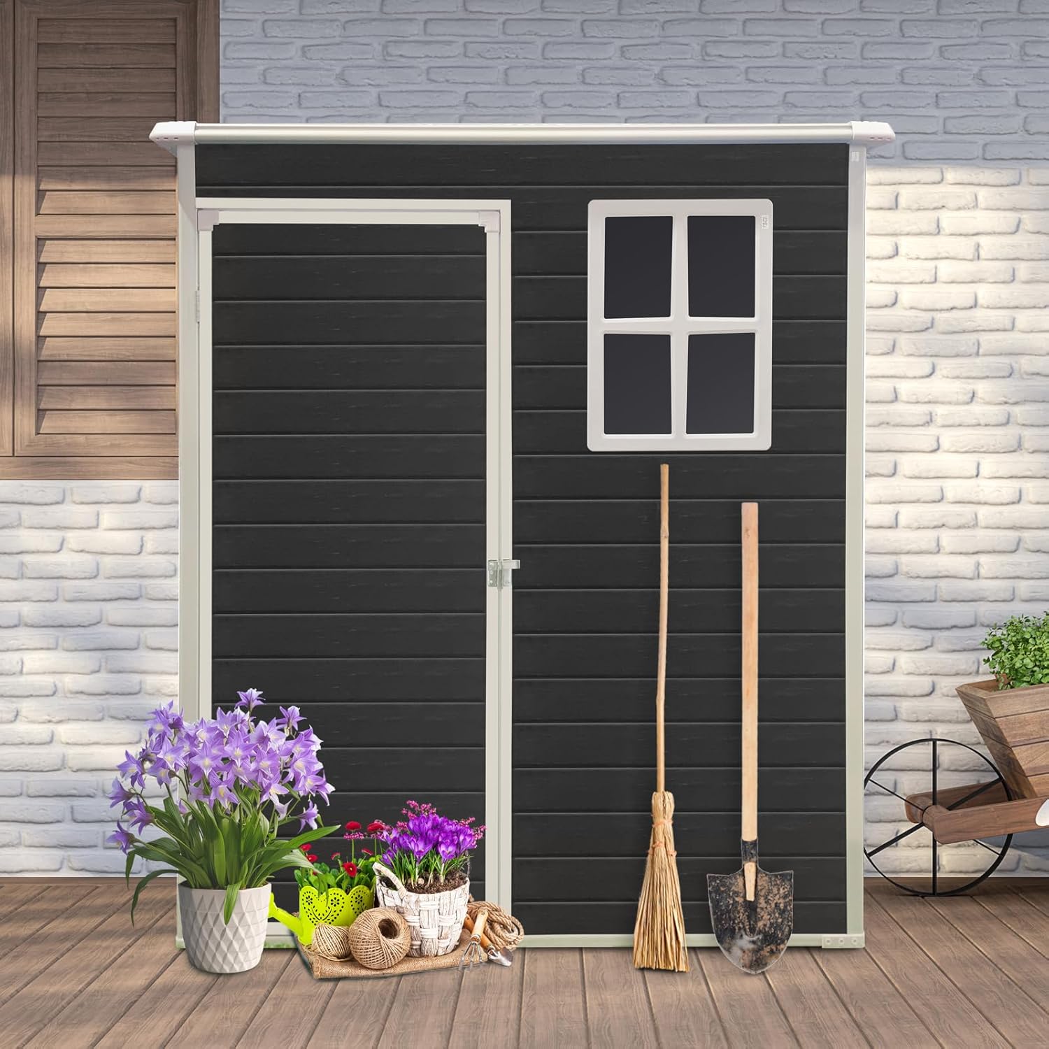 KEIKI 5x3 outdoor storage shed worth it,should I buy the KEIKI storage shed,KEIKI shed vs alternatives,KEIKI 5x3 shed pros cons,best waterproof resin shed,KEIKI storage cabinet worth buying - detailed features and technical specifications