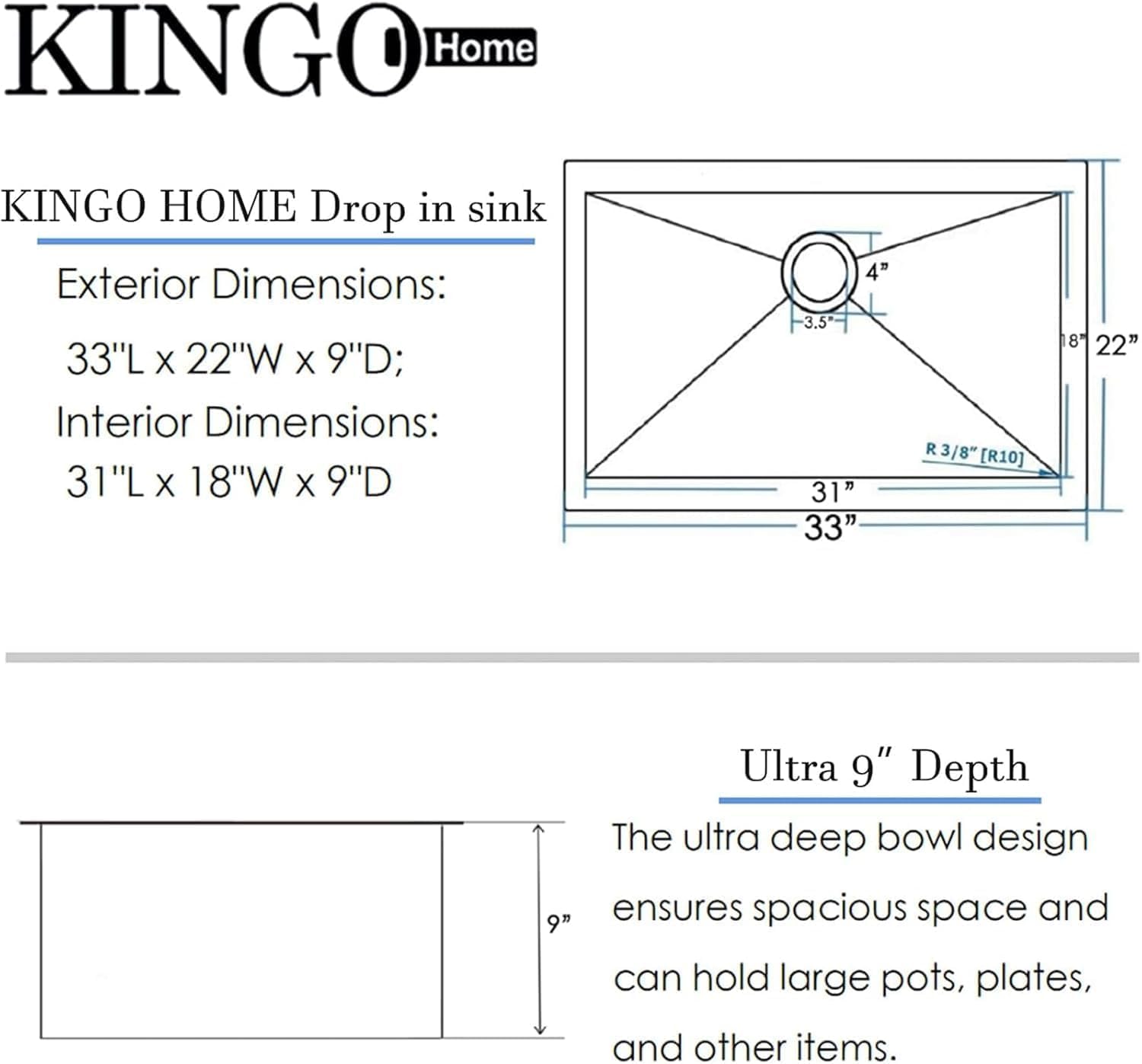 Step-by-step guide for KINGO HOME workstation sink worth it,should I buy KINGO HOME sink,KINGO HOME vs other workstation sinks,KINGO HOME sink pros and cons,best drop in workstation sink,KINGO HOME 33 inch sink honest - complete tutorial