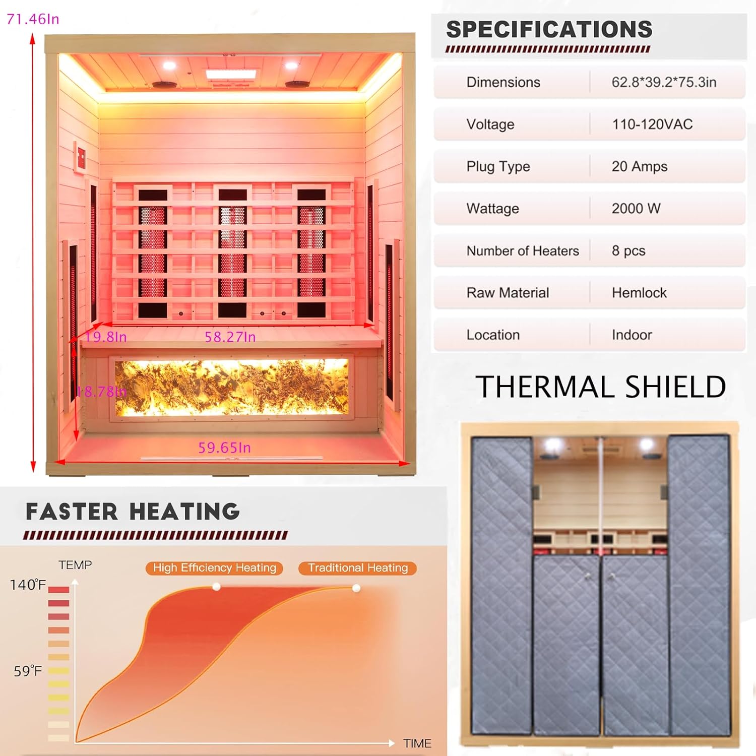 Step-by-step guide for KUNSANA 3 person infrared sauna worth it,should I buy a KUNSANA sauna,3 person infrared sauna pros cons,best home infrared sauna with red light,ceramic infrared sauna worth buying,KUNSANA sauna vs competitors - complete tutorial