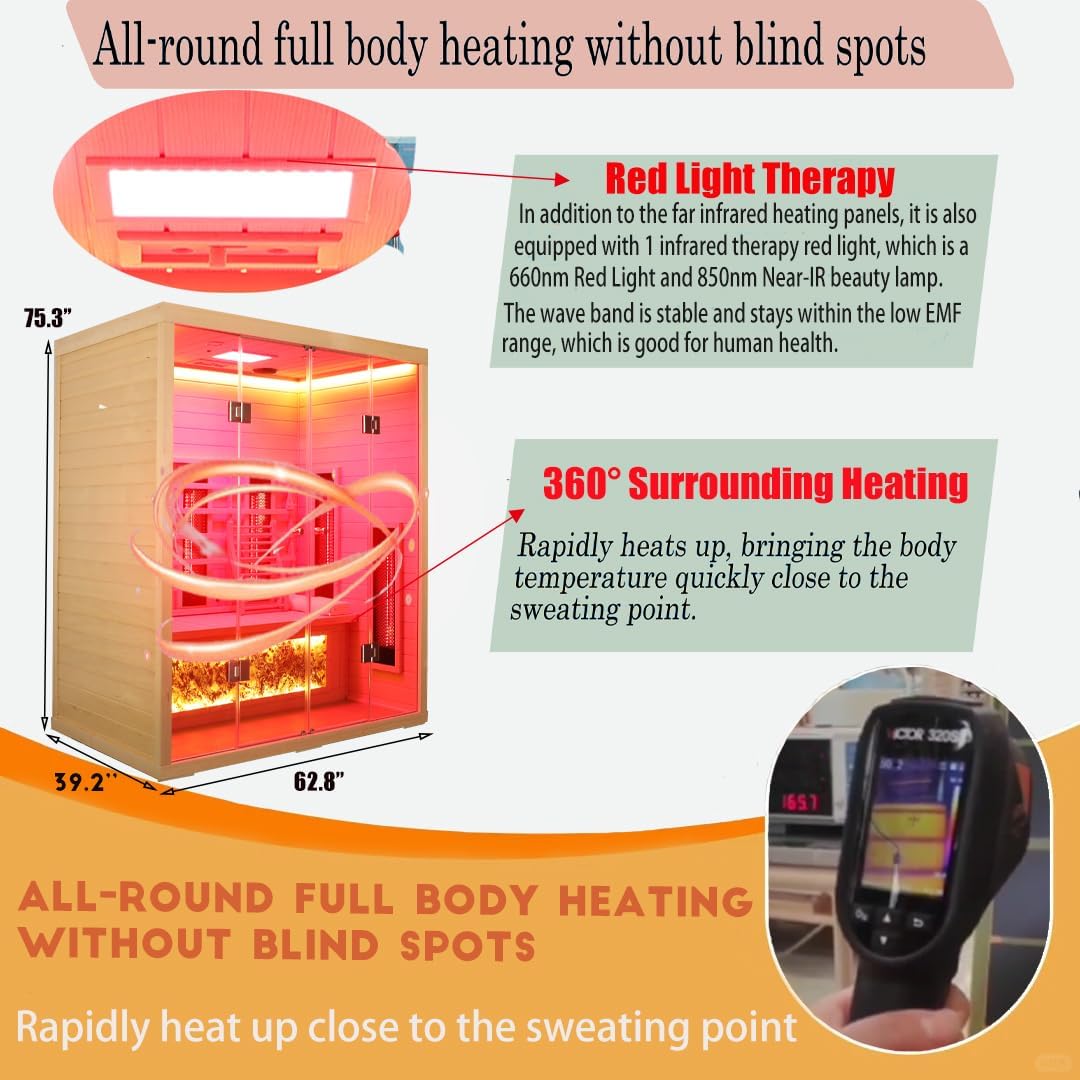 KUNSANA 3 person infrared sauna worth it,should I buy a KUNSANA sauna,3 person infrared sauna pros cons,best home infrared sauna with red light,ceramic infrared sauna worth buying,KUNSANA sauna vs competitors performance testing and real-world results