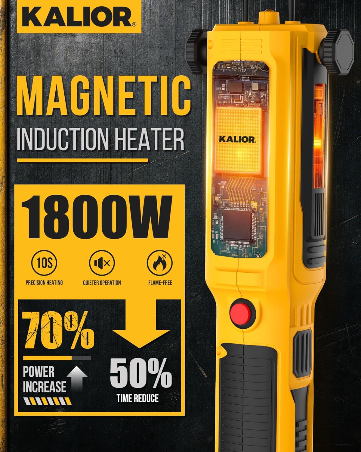 Kalior induction heater worth buying,should I buy a Kalior induction heater,induction heater pros and cons,best induction heater for mechanics,Kalior 1800W vs alternatives,induction heater for rusted bolts unboxing and complete package contents