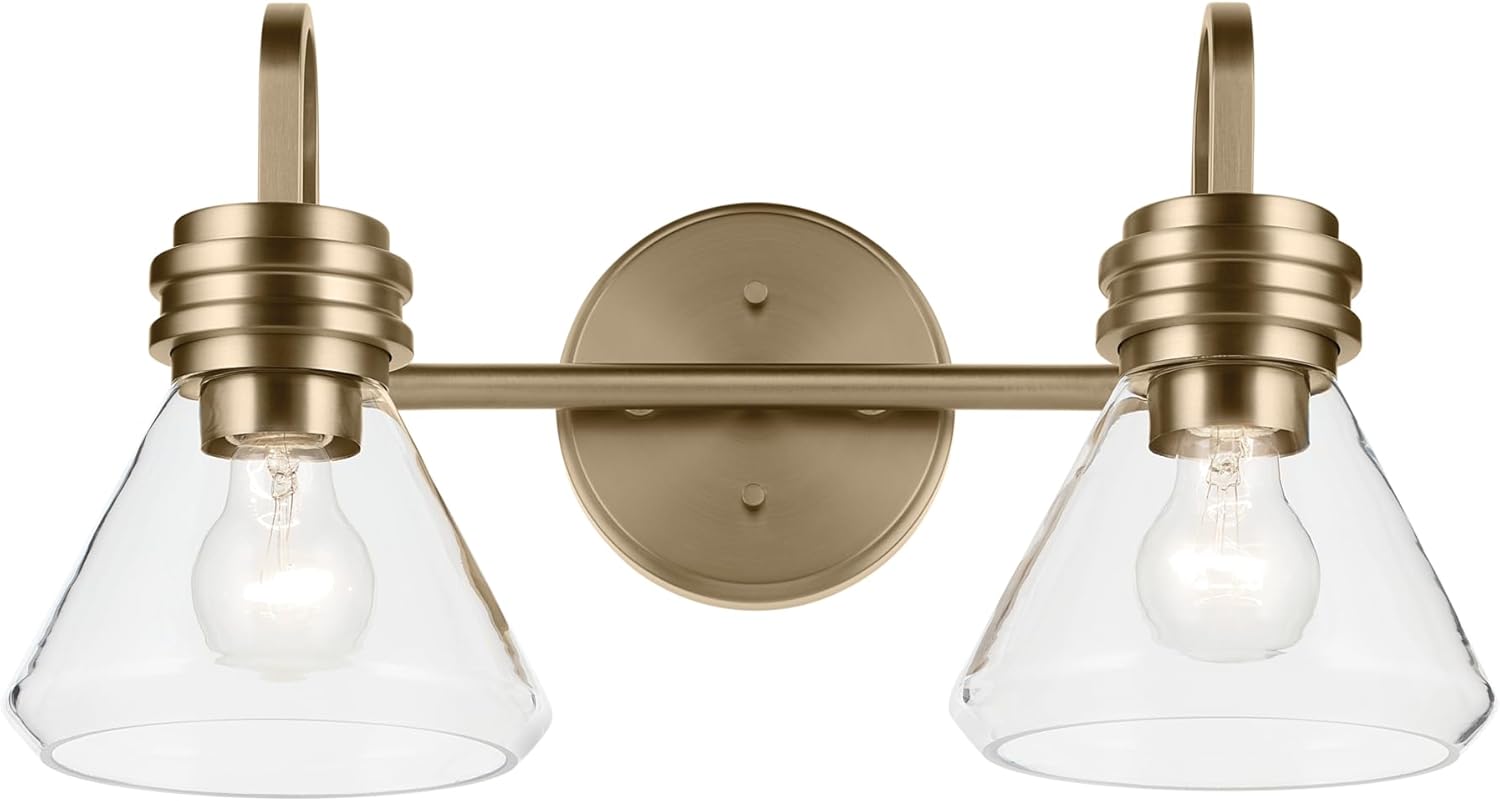 Kichler Farum vanity light worth buying,Kichler Farum pros cons,Kichler Farum vs alternatives,should I buy Kichler Farum vanity light,best vanity light for modern bathroom,Kichler Farum 2-light honest unboxing and complete package contents